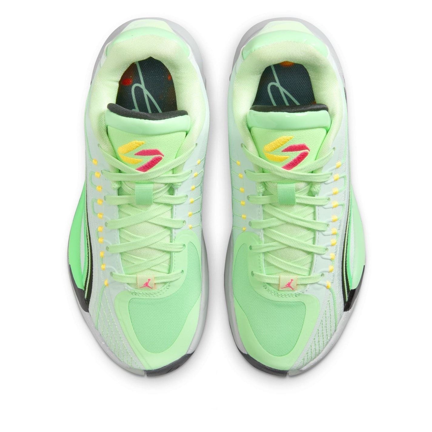 Air Jordan Luka 4 Graphic Print Low Top Sneakers