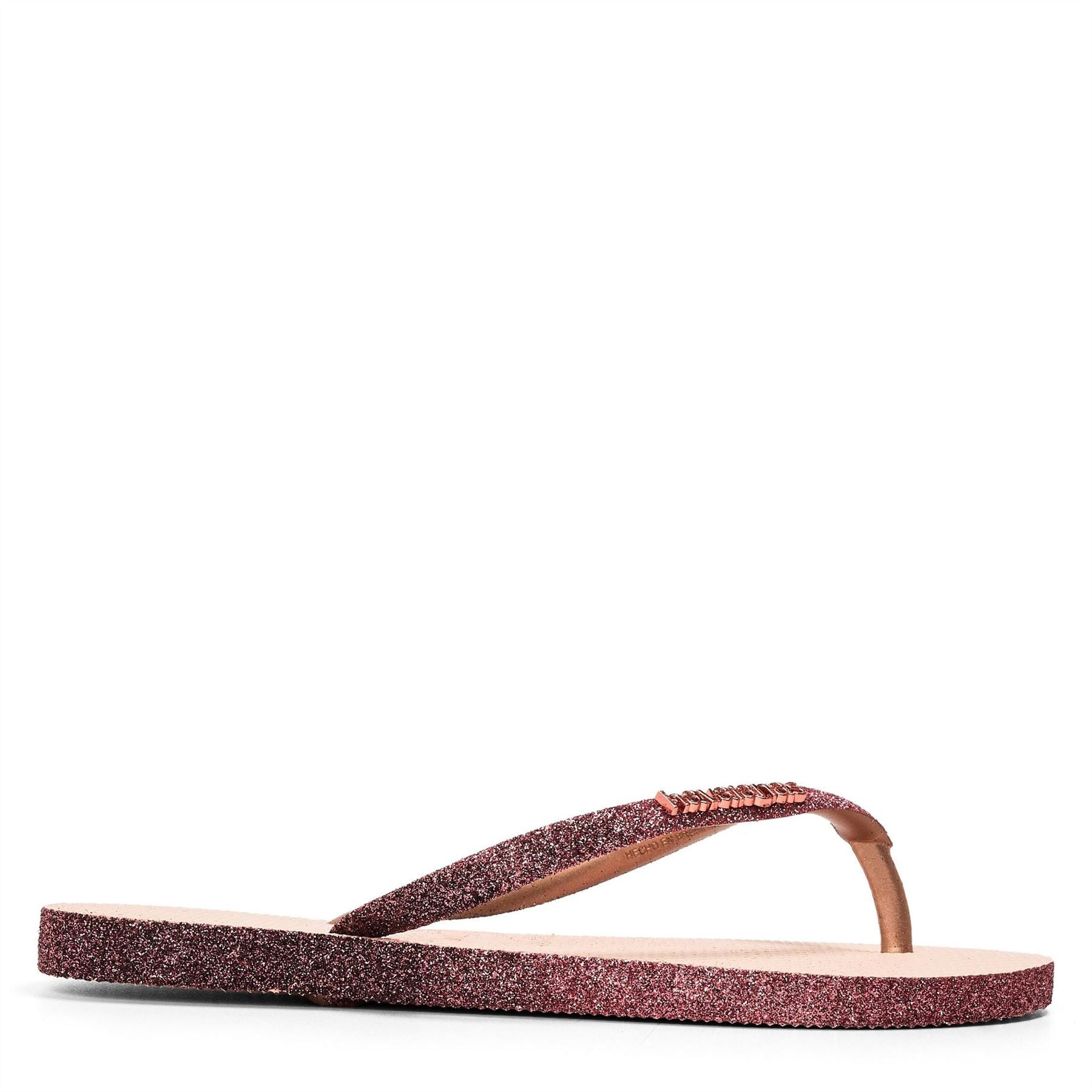 Havaianas Hav. Slim Sparkle Ii Steel Grey 33  Flip Flops Womens