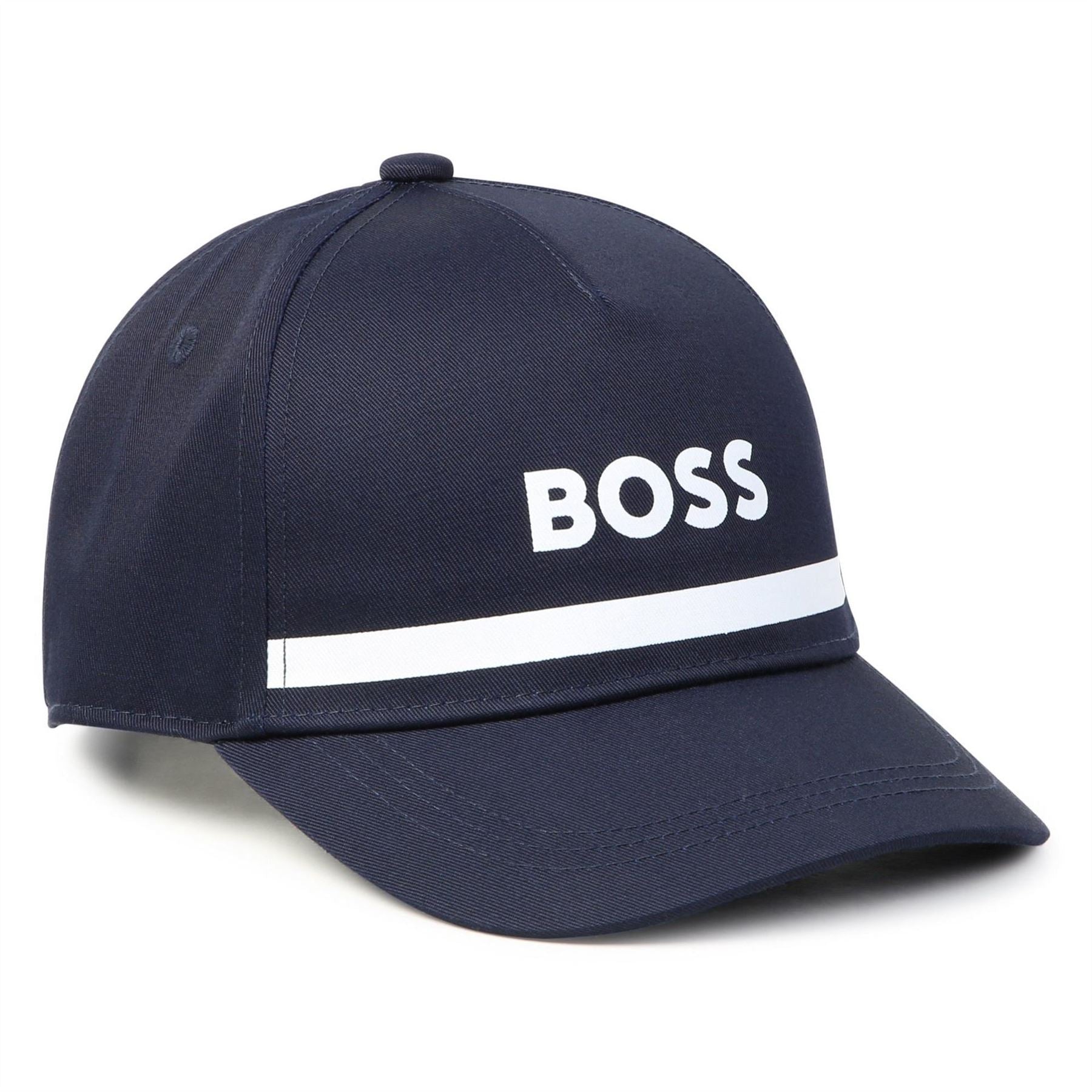 Boss Logo Print Cap, Customisable Fit
