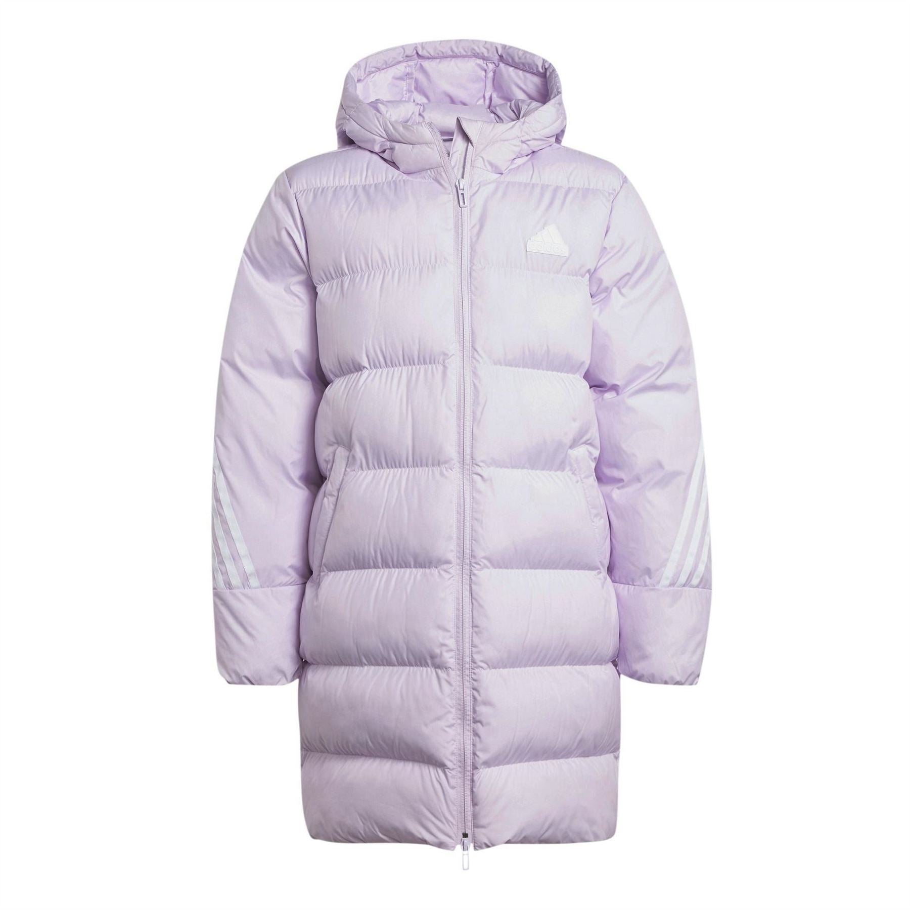 adidas Future Icons Hooded Long Sleeve Puffer Jacket