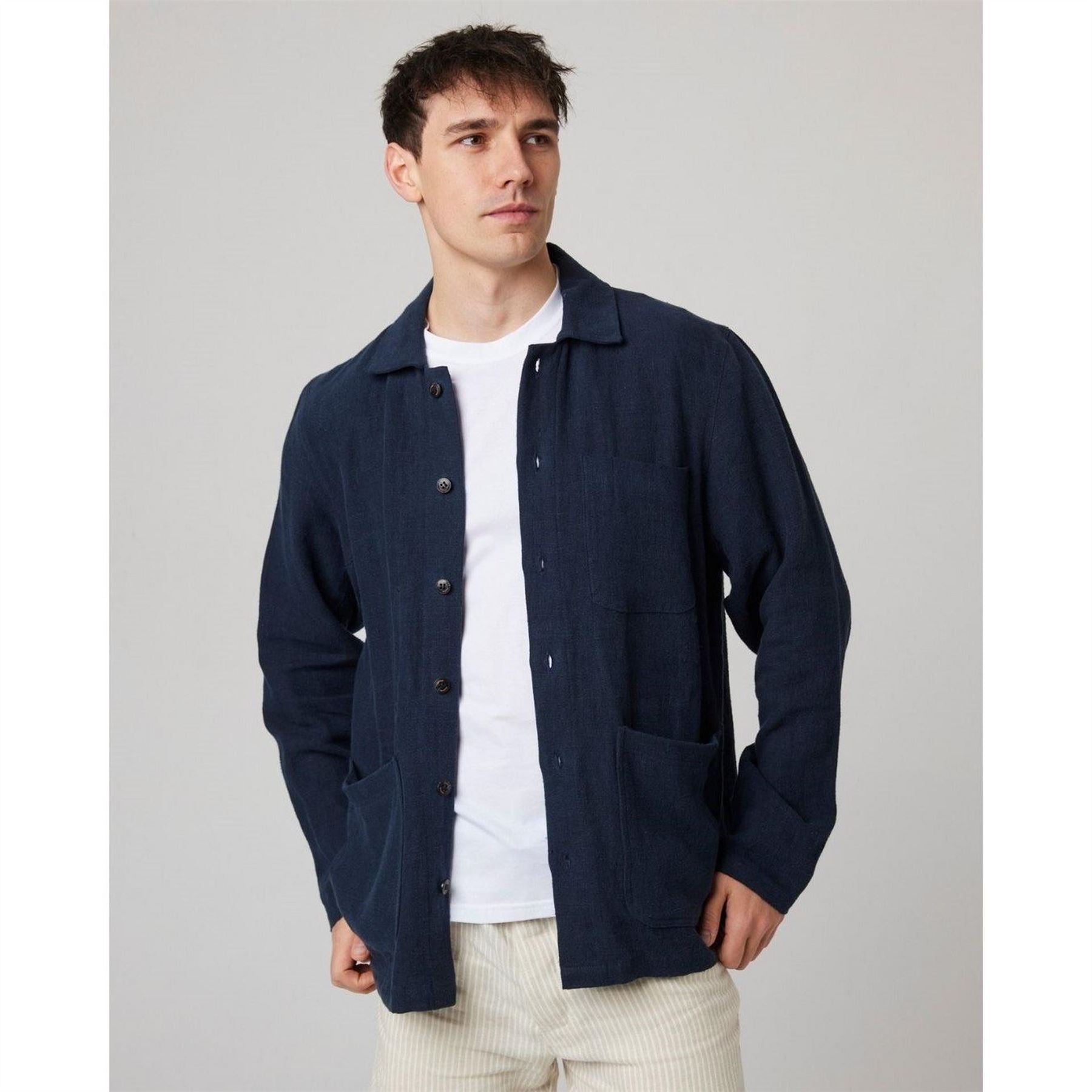 Peregrine Windsor Linen Shacket