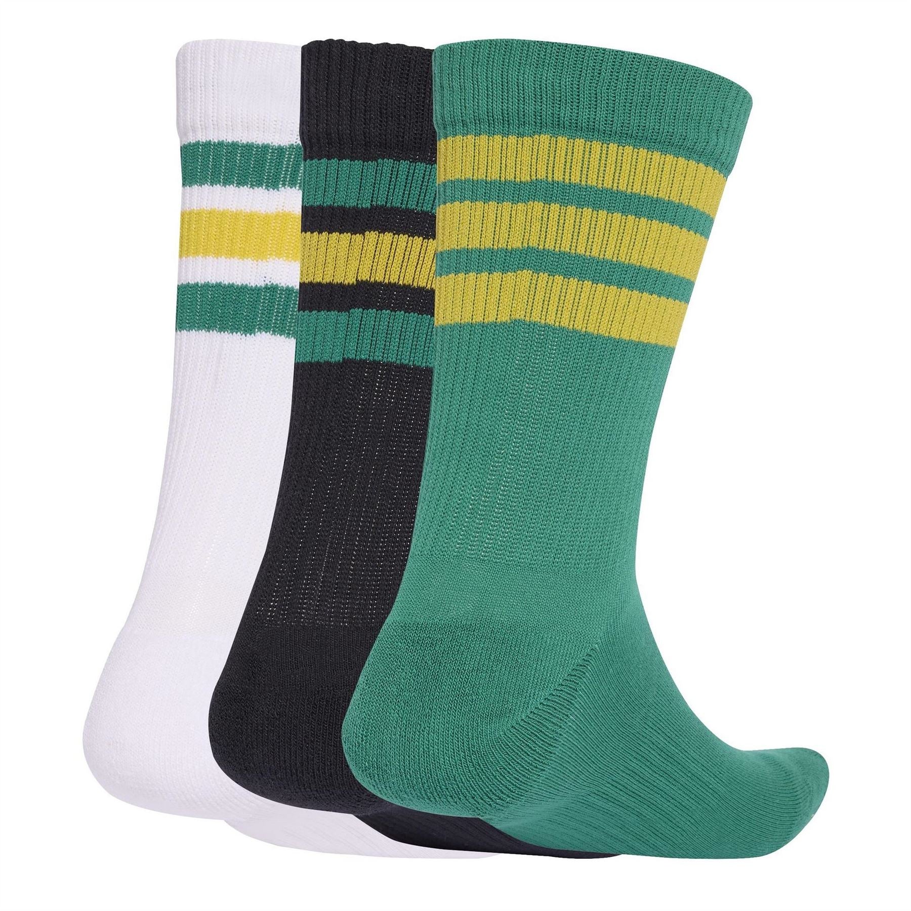 adidas 3 Pack Crew Socks Adults