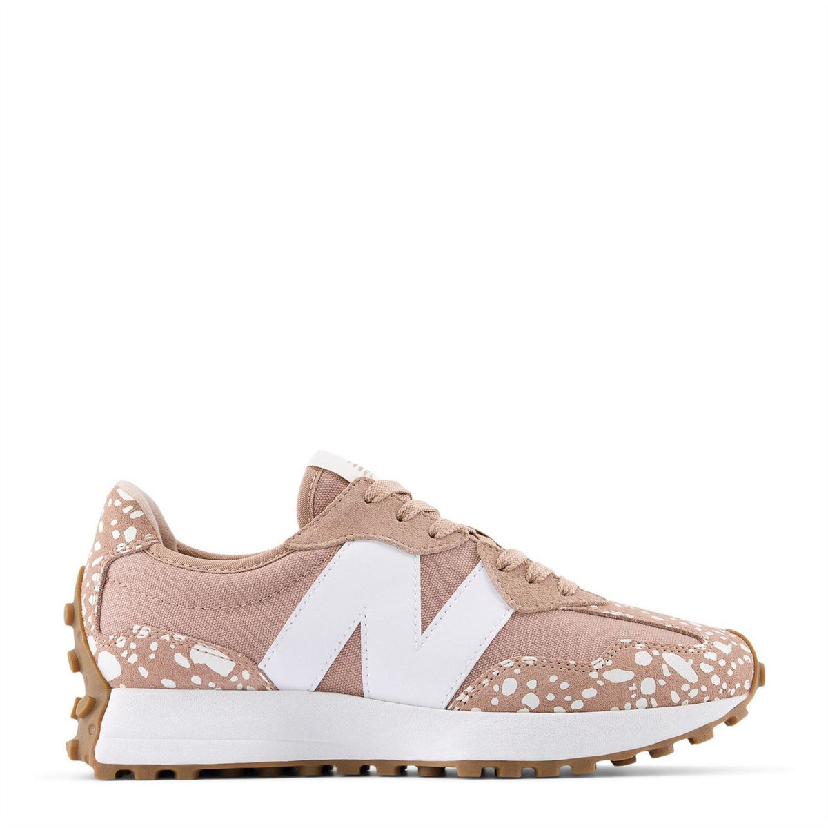 New Balance Balances 327 Animal Print Trainers