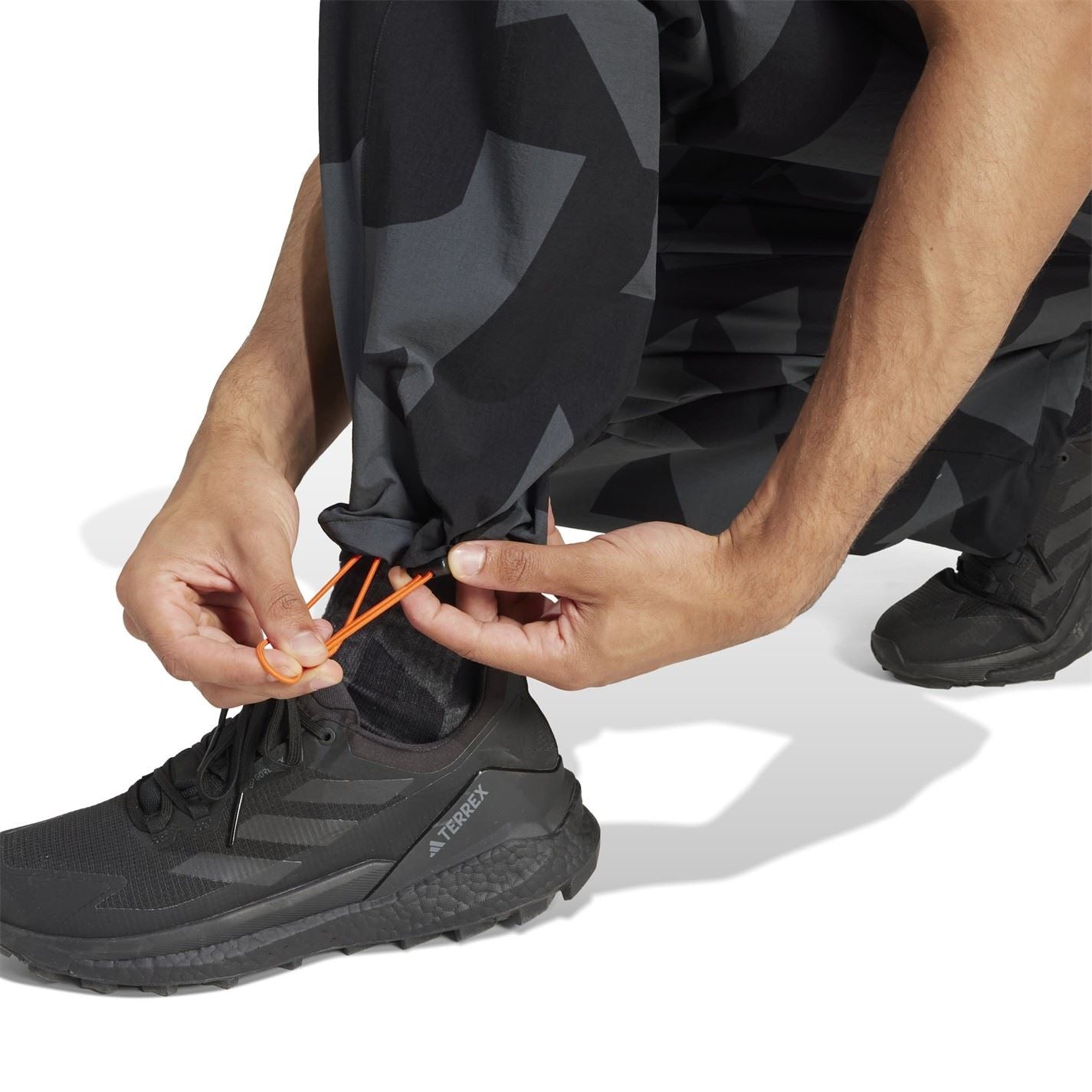 adidas Mens Terrex Xploric Printed Cargo Joggers
