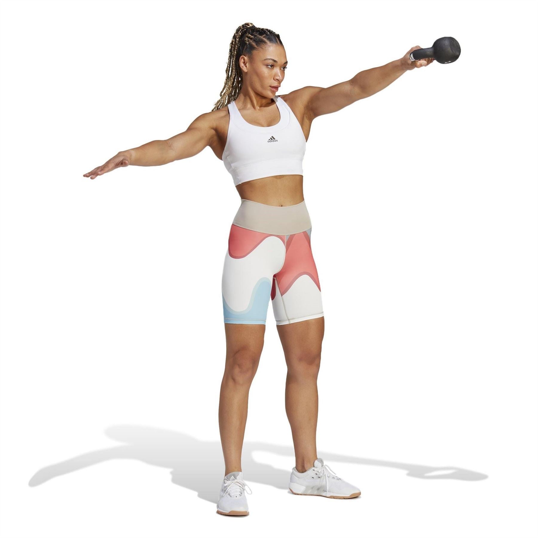 adidas Womens Marimekko Optime Bike Shorts