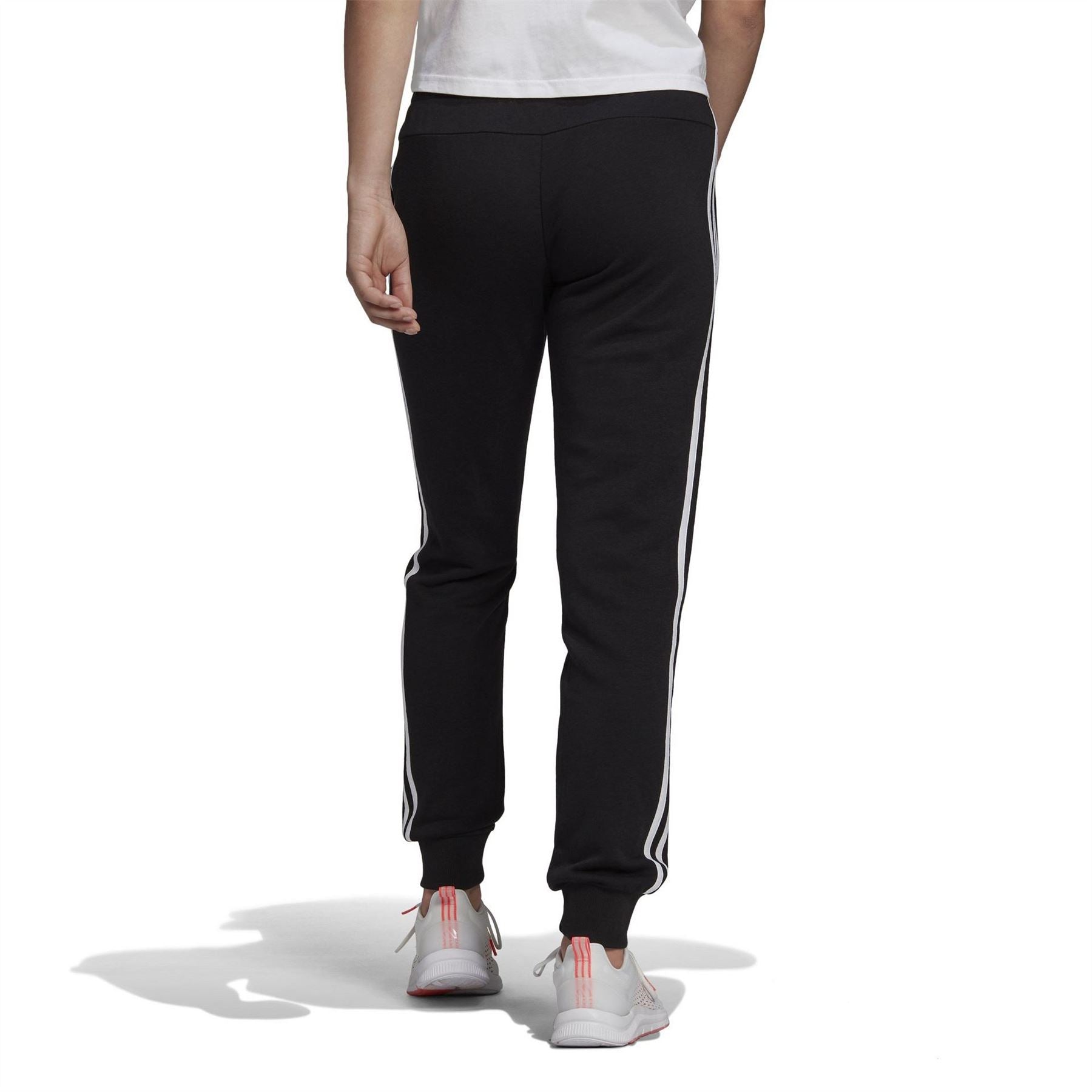 adidas Womens French Terry 3 Stripes Joggers
