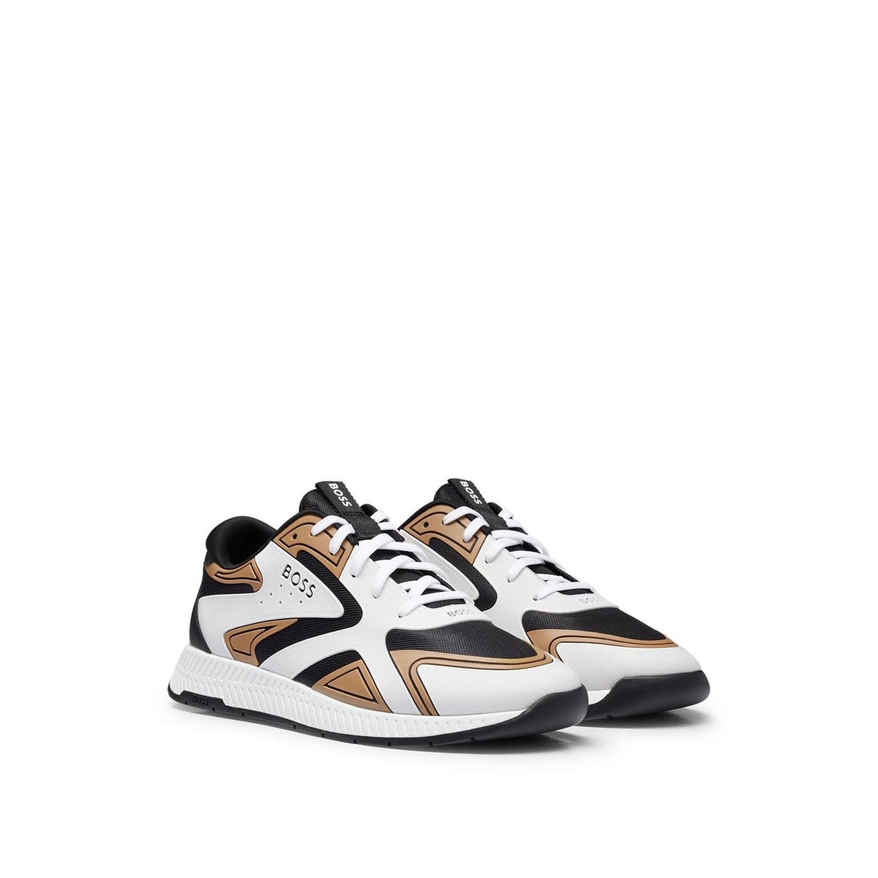 Boss Mens Titanium Runn Thm 10249931 01 Low Top Trainers