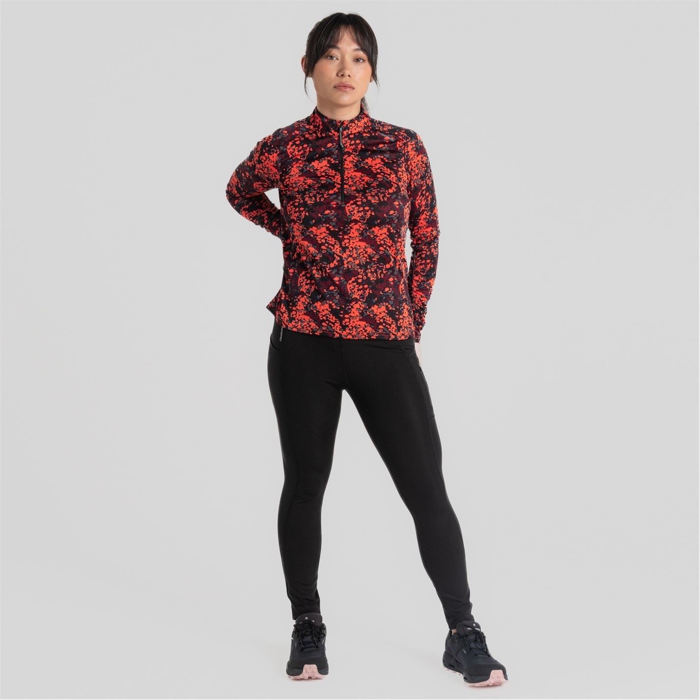 Craghoppers Dynamic Zip Neck Regular Fit Sweatshirt