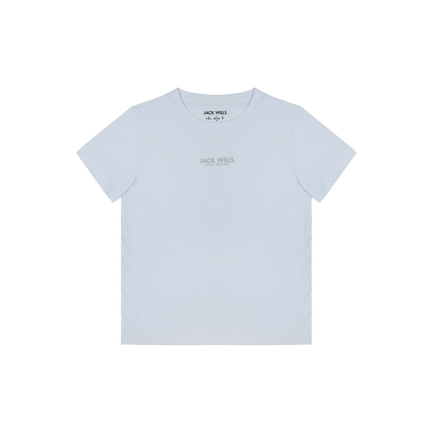 Jack Wills Regular Fit Lettering Crew Neck T-Shirt