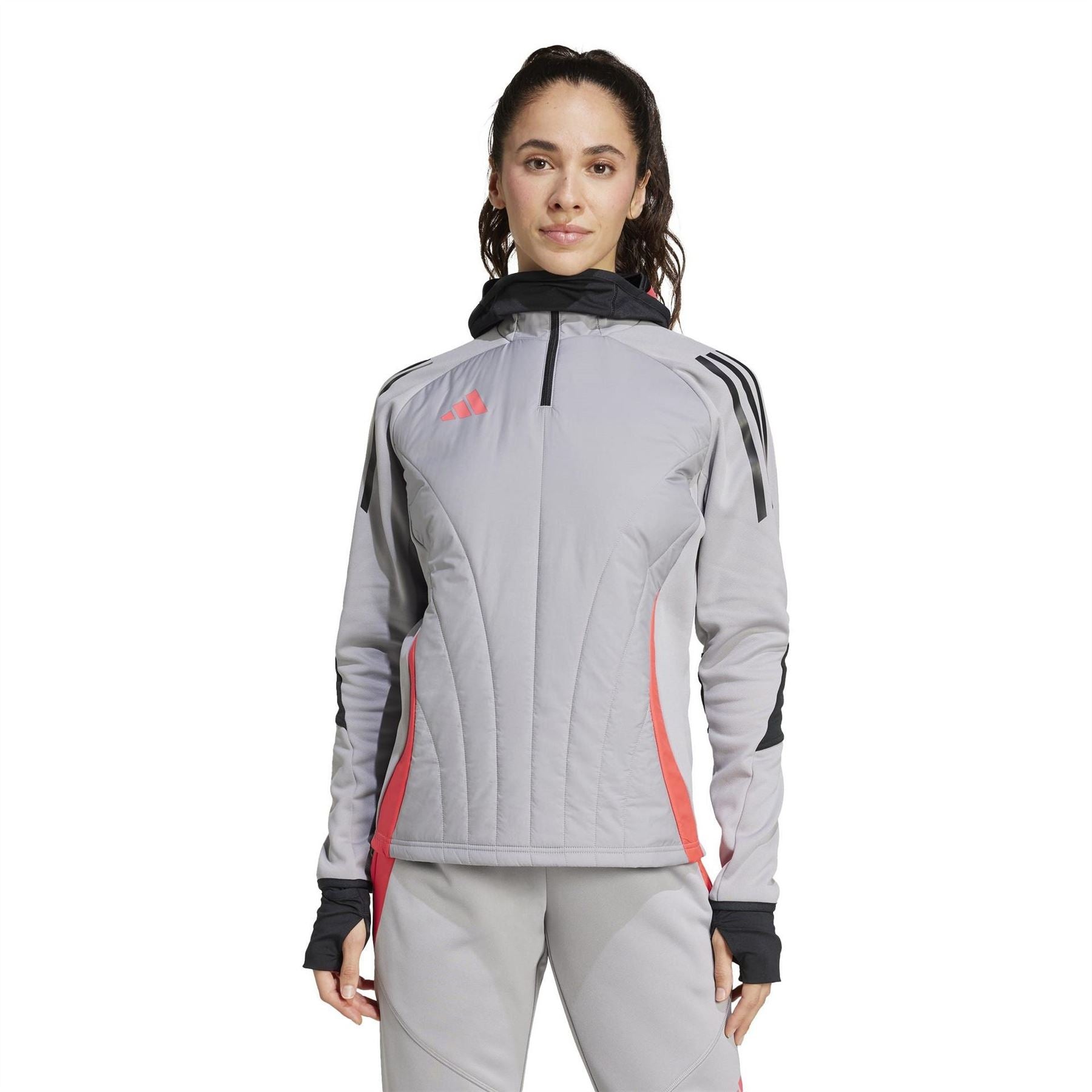 adidas Tiro Reflective Trim Regular Fit Athletic Top