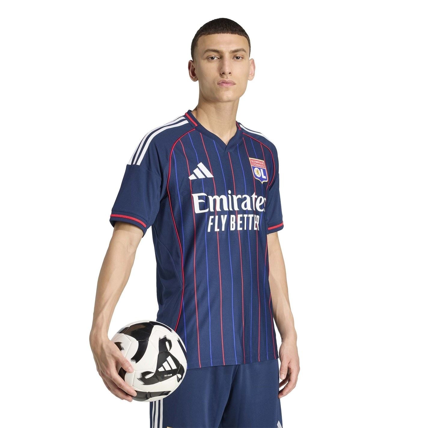 adidas Olympique Lyon Away Shirt 2025 2026 Adults