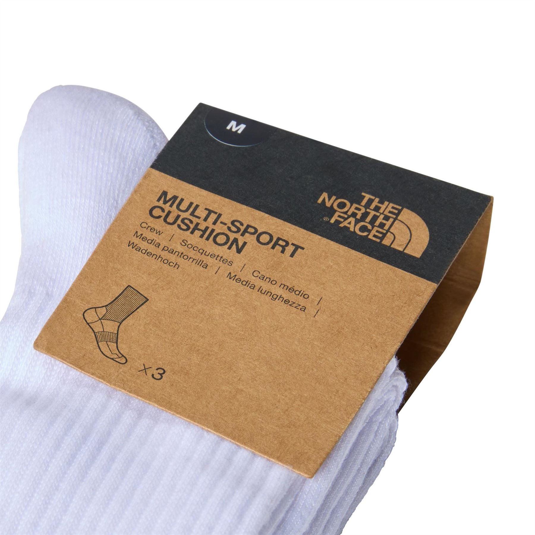 The North Face Multi Sport Cushion Crew Socks 3 Pack