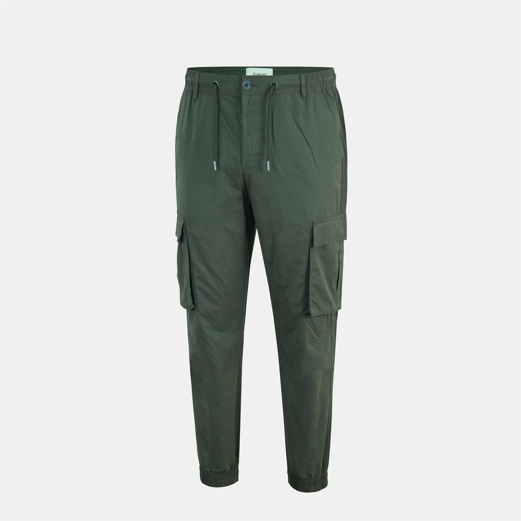 Firetrap Cotton Elasticated Cuffs Cargo Trousers