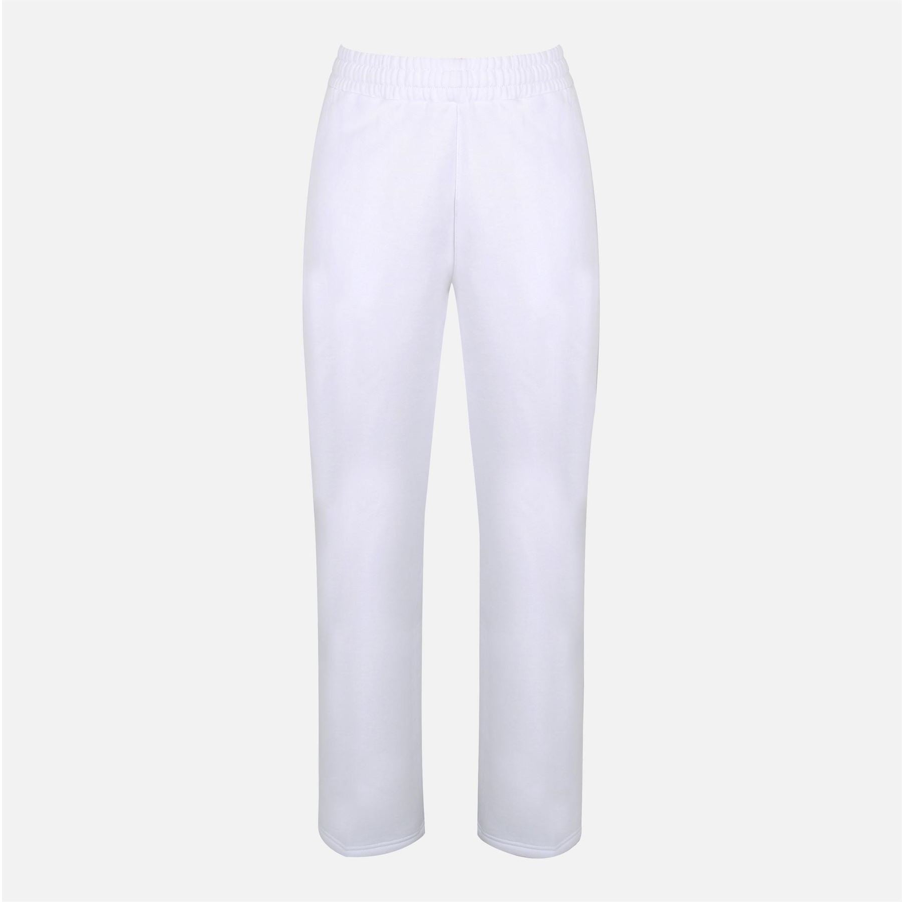 Biba Logo Solid Patterned Straight Joggers