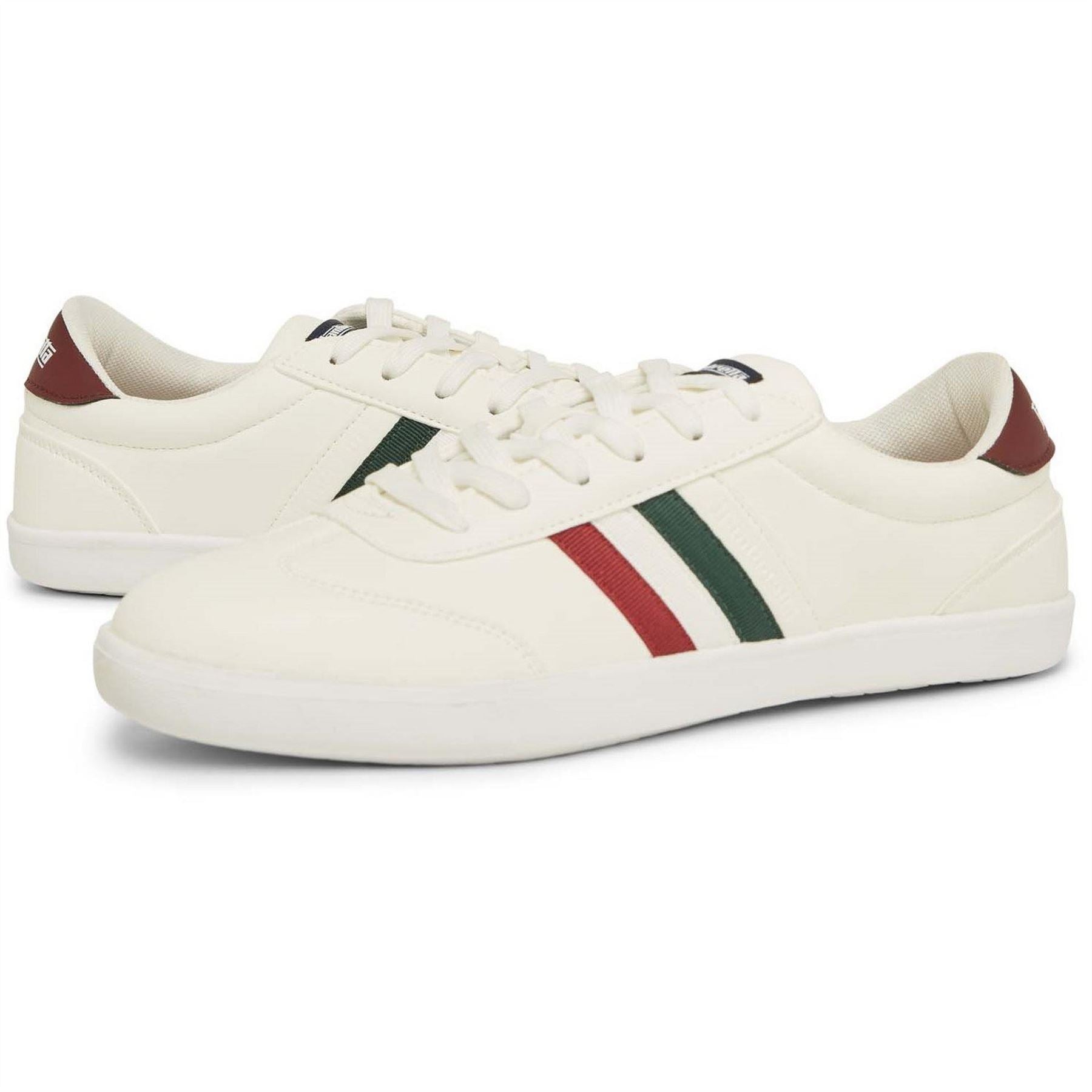 Lambretta Vulkan Lace-Up Low Top Court Sneakers