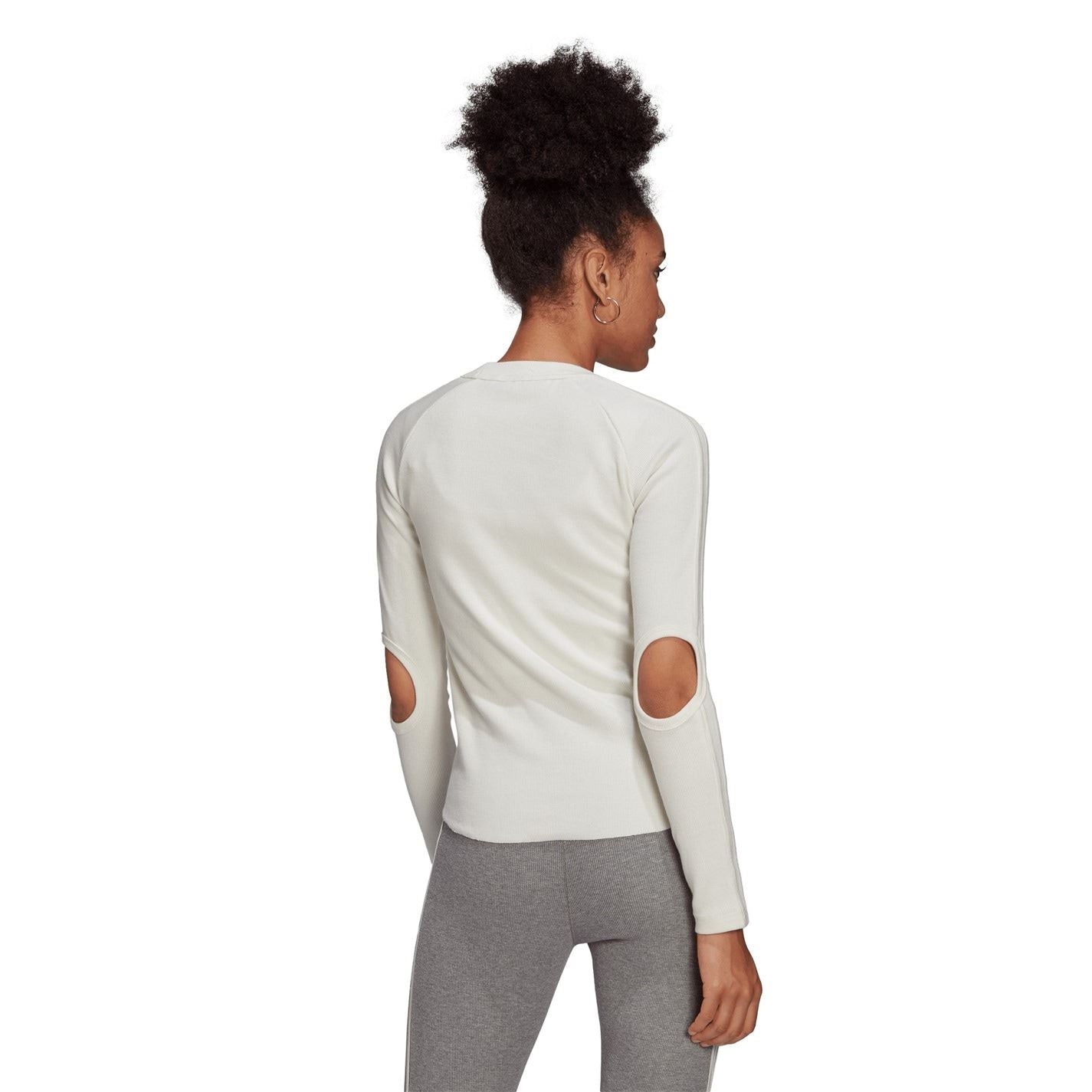 adidas Originals Waffle Crew Neck Long Sleeve T-Shirt