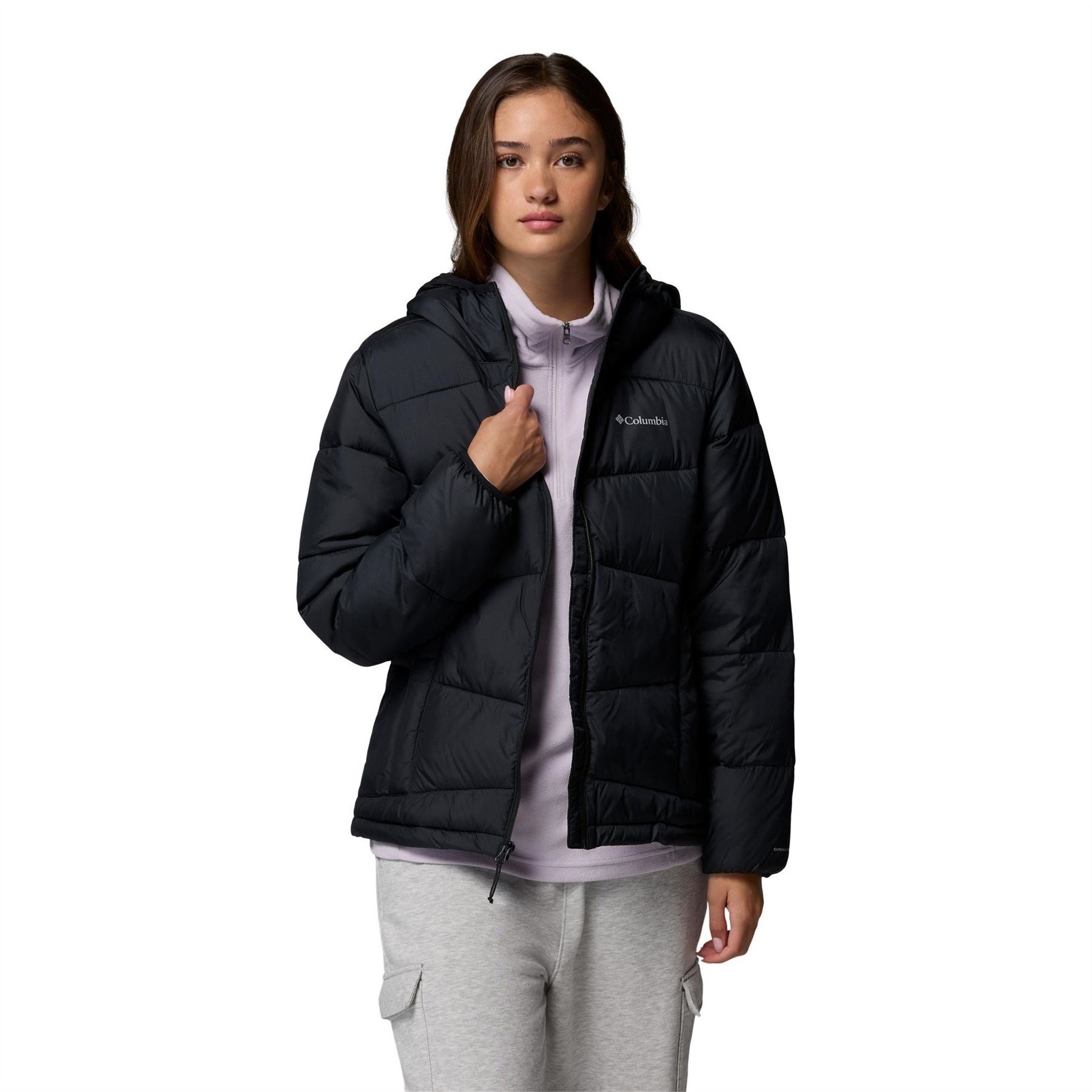 Columbia Fivemile Butte Water Resistant Hooded Insulated Puffer Jacket