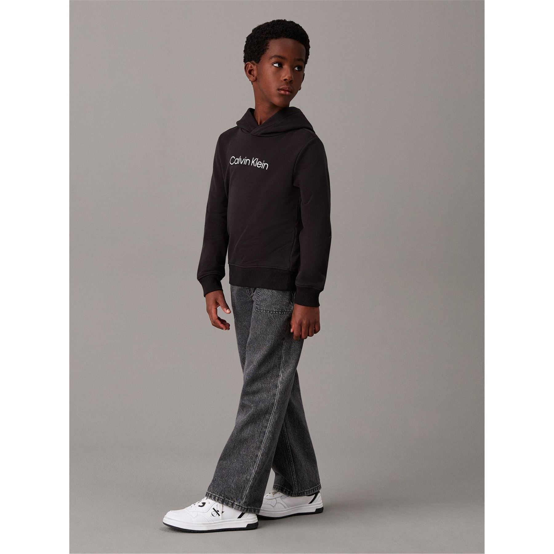Calvin Klein Jeans Ckj Inst Logo Over The Head Hoodie