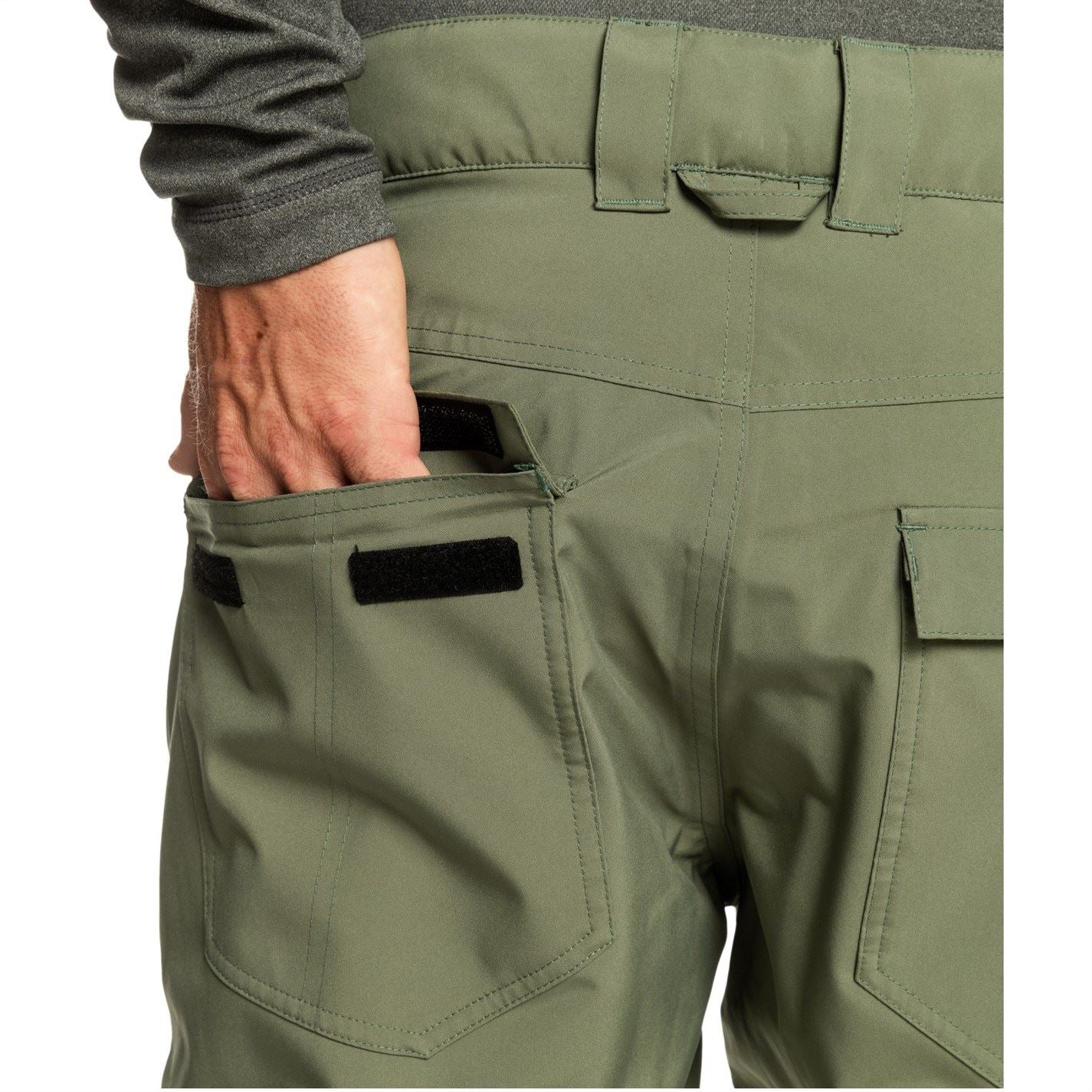 Quiksilver Estate Ski Trousers with Zipped Pocket