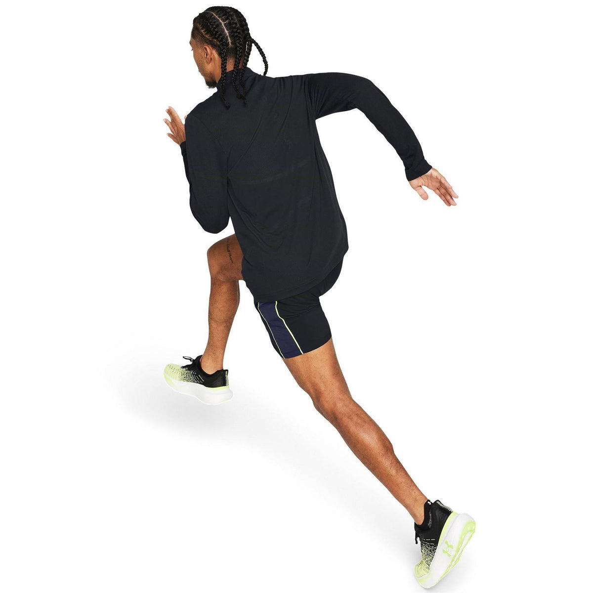 Under Armour Vanish Zipped Long Sleeve Performance Gym Top