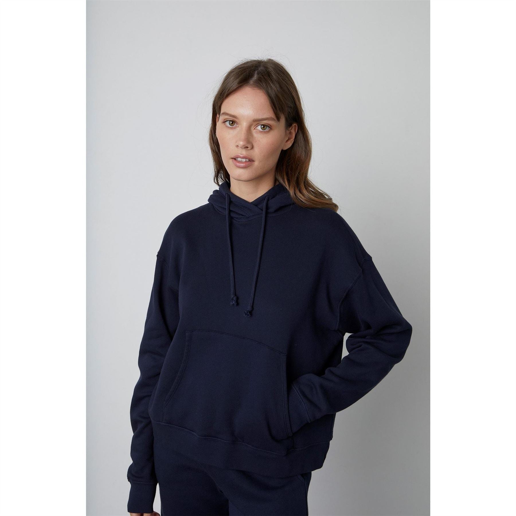 Velvet by Graham and Spencer Corefleece Relaxed Fit Drop Shoulder Sweatshirt