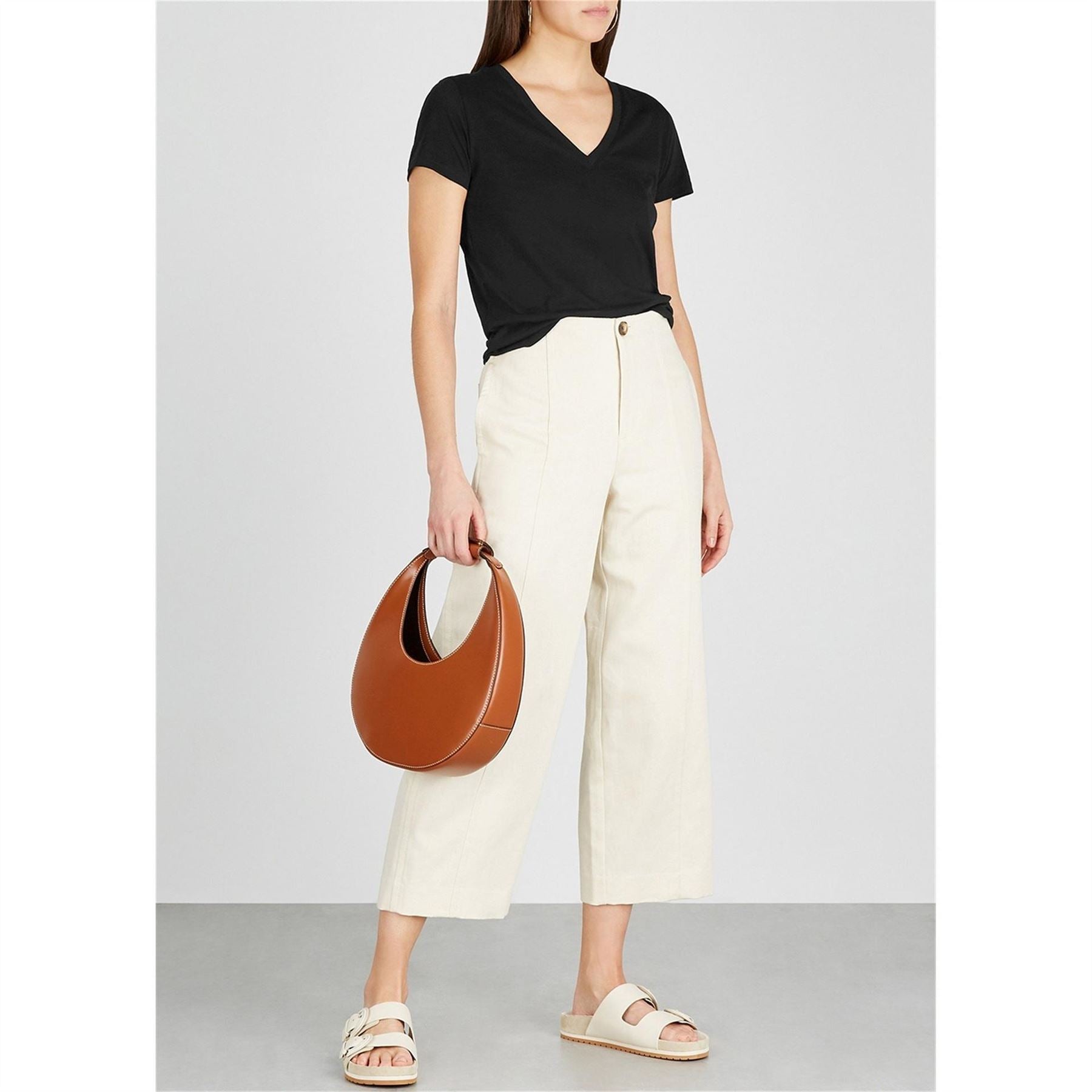 Vince Essential V Nk Tee
