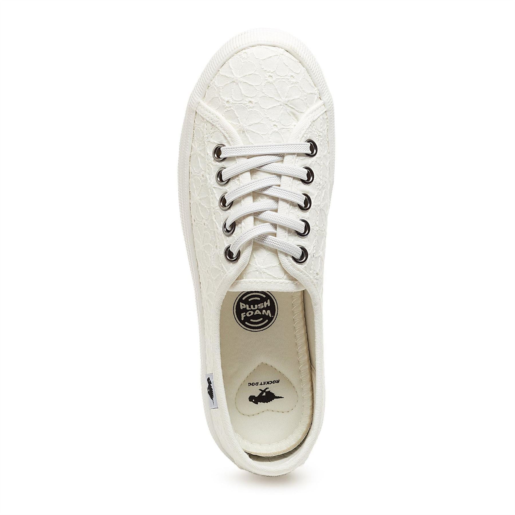 Rocket Dog Chow Chow Sum Ld99 Leopard Lace Up Canvas Low Top Sneakers