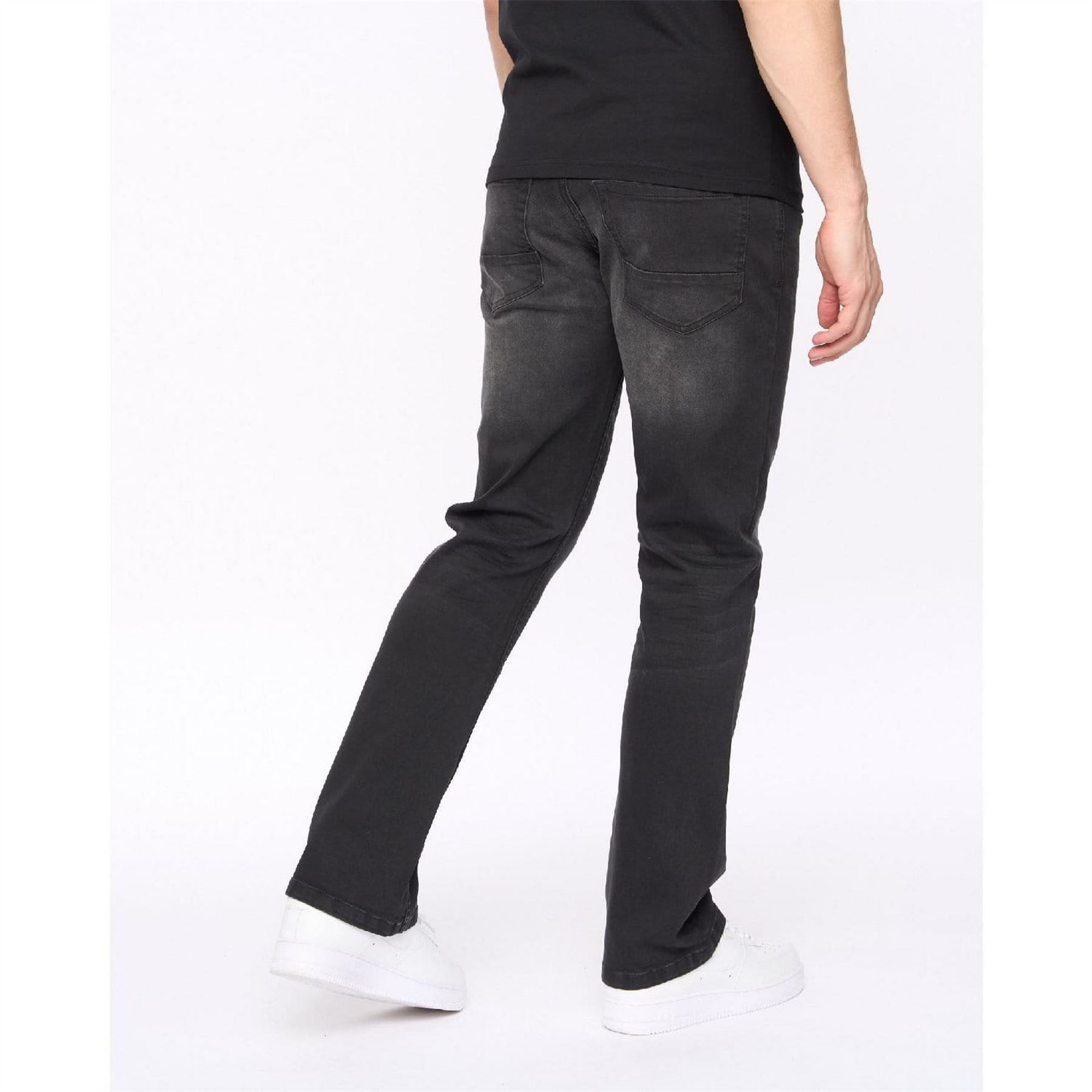 Crosshatch Bootcut Jeans
