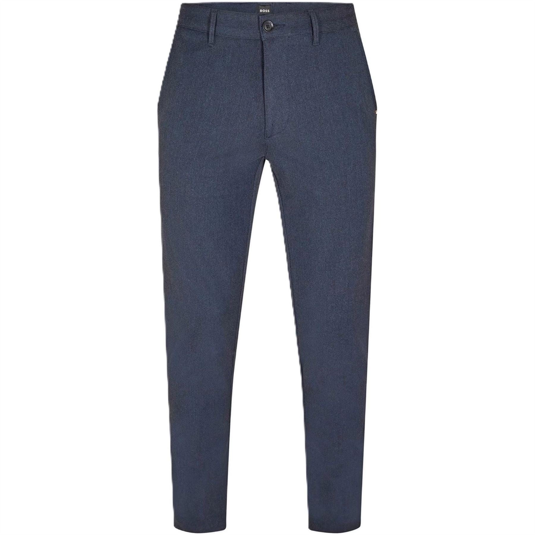 Boss Crigan3 Solid Patterned Slim Trousers