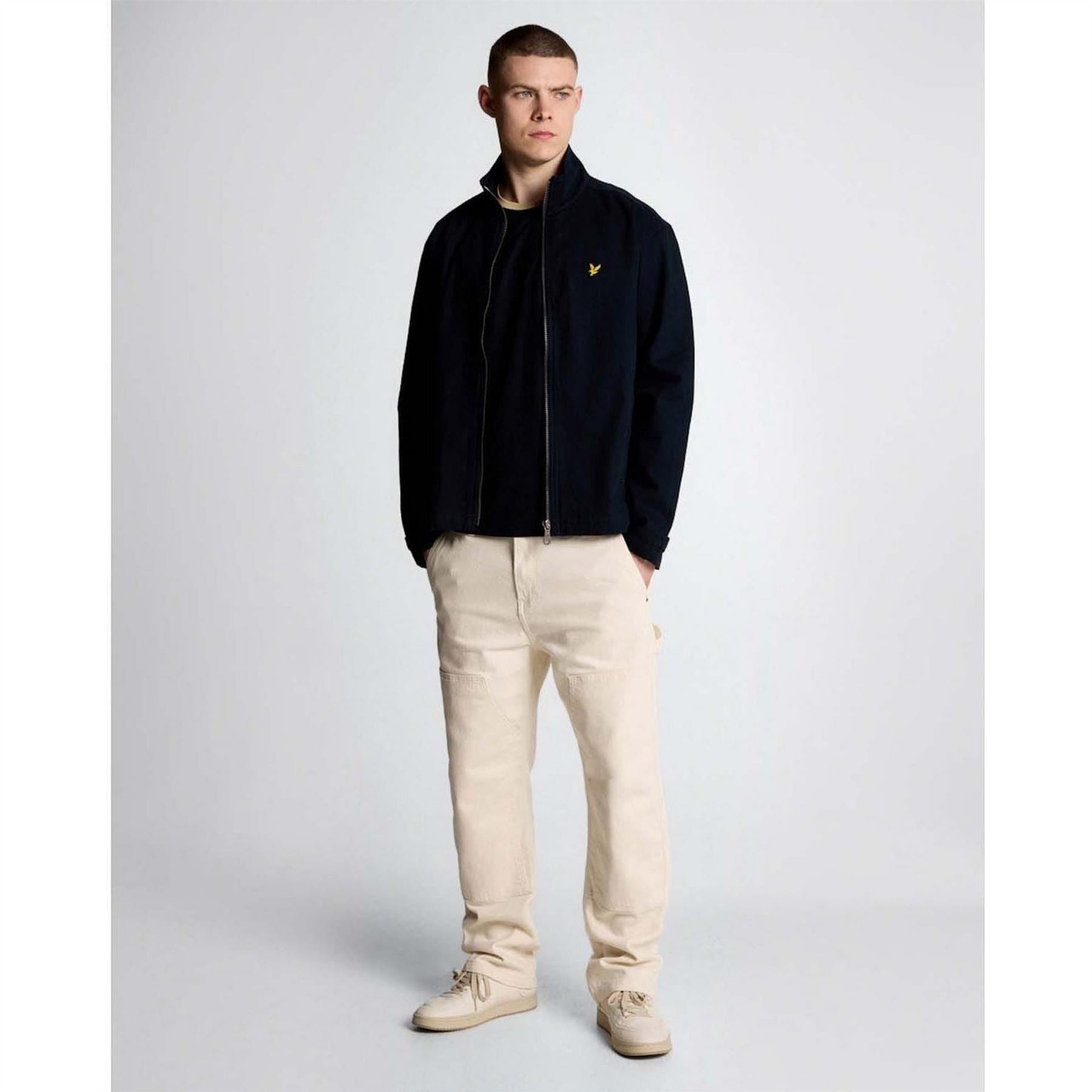 Lyle and Scott Neck Twill Jacket