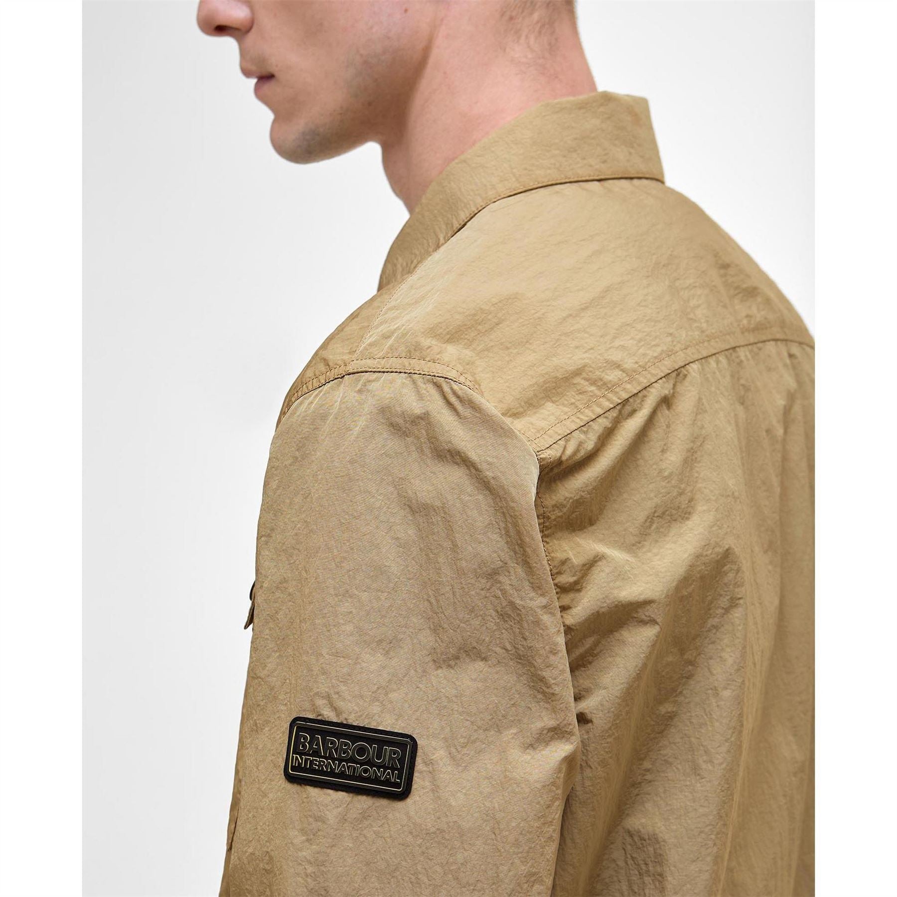 Barbour International Inline Zip Through Overshirt