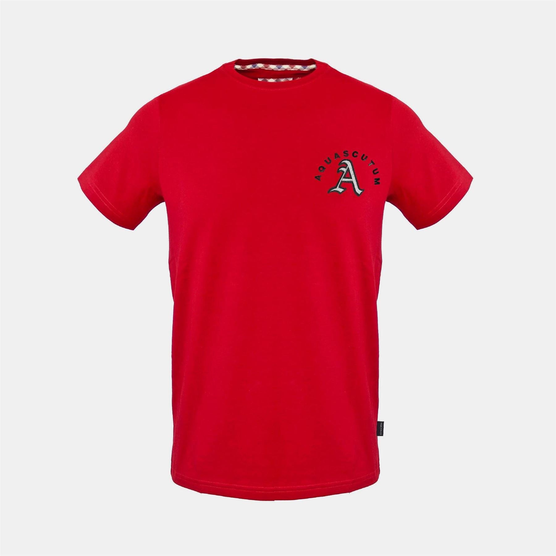 Aquascutum Crew Neck Regular Fit Short Sleeve T-Shirt