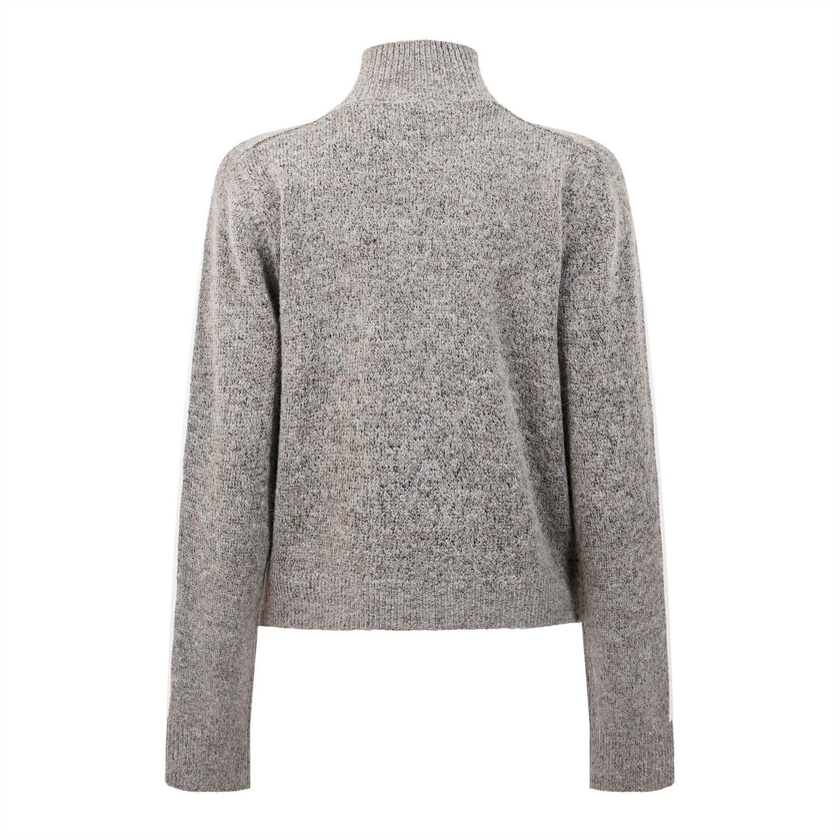 Jack Wills Striped Knit Zip Ld64