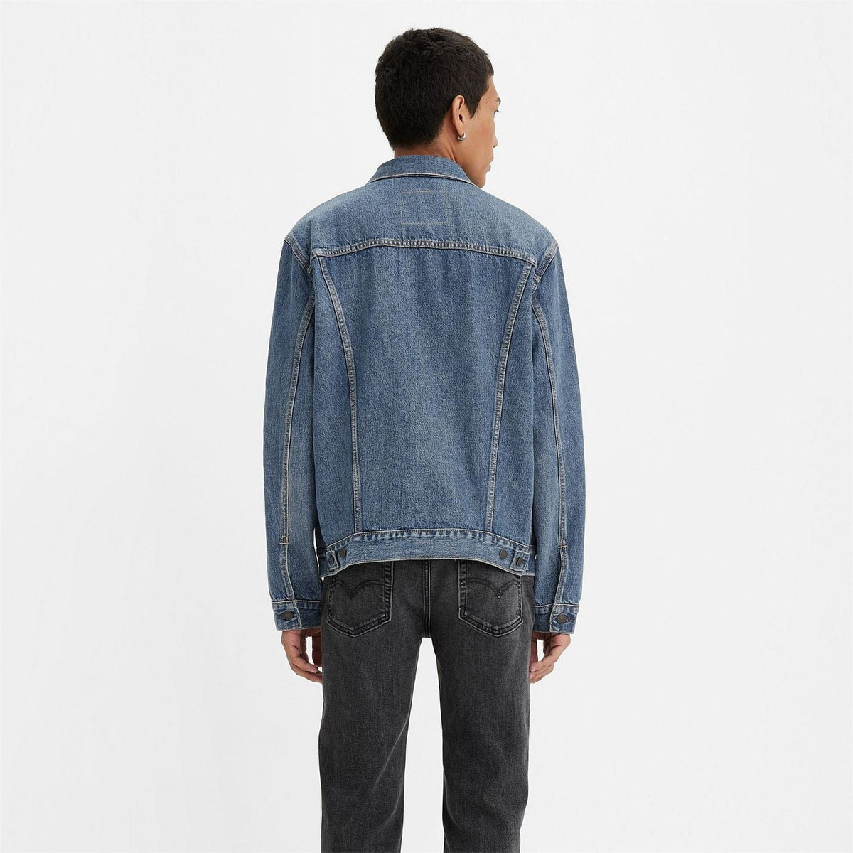 Levis Trucker Cotton Long Sleeve Denim Jacket