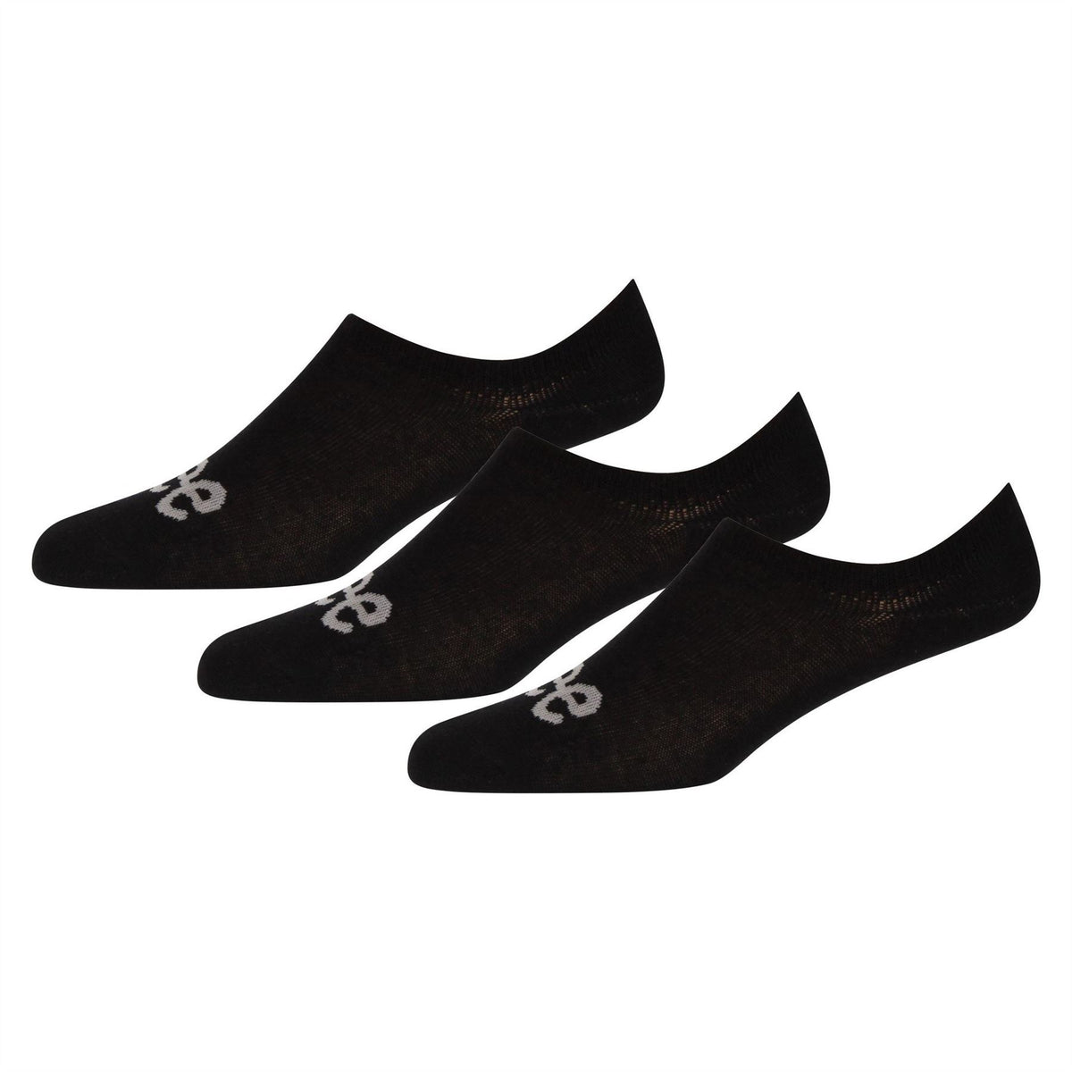 Lee Unisex 3 Pack Invisible Trainer Socks