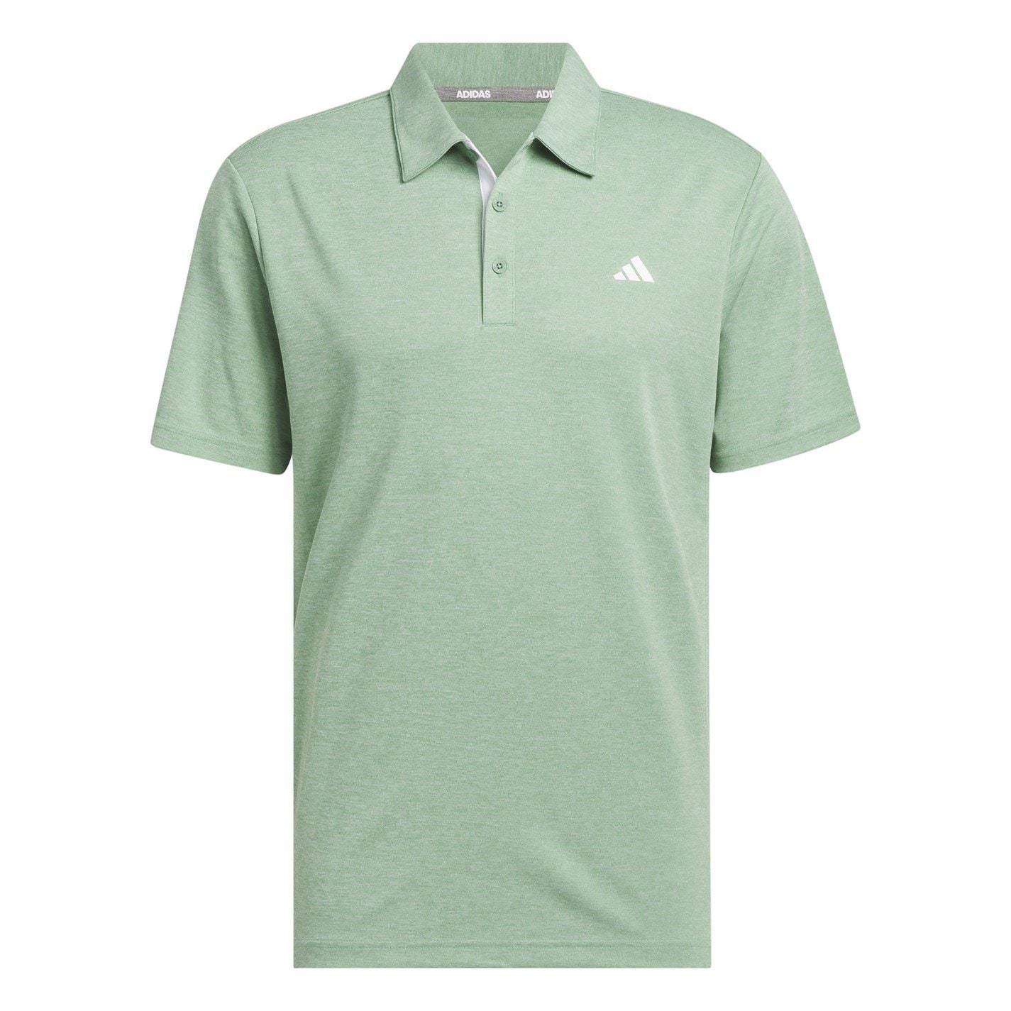 adidas Mens Heather Polo Shirt