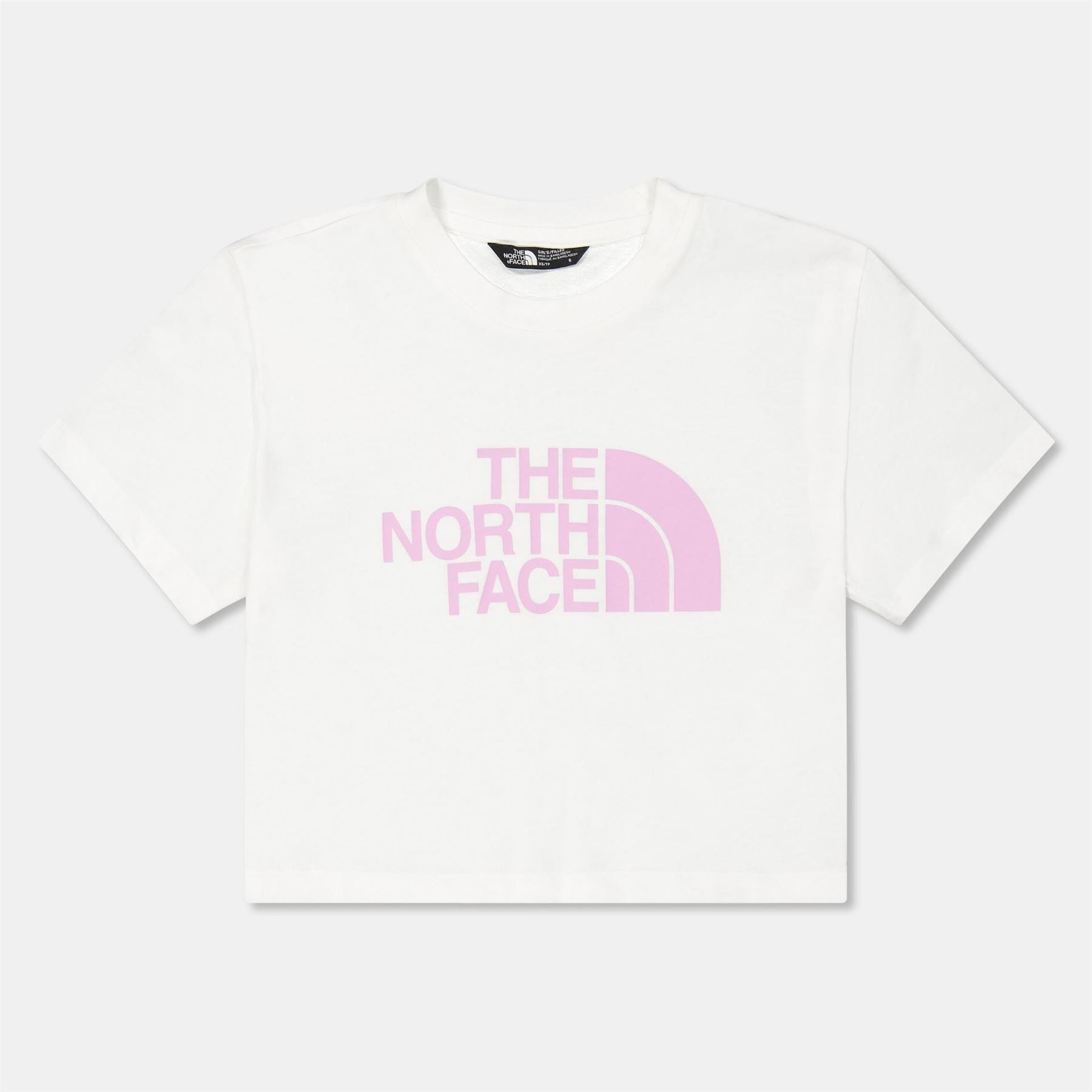 The North Face Cropped Relaxed Fit Crew Neck T-Shirt