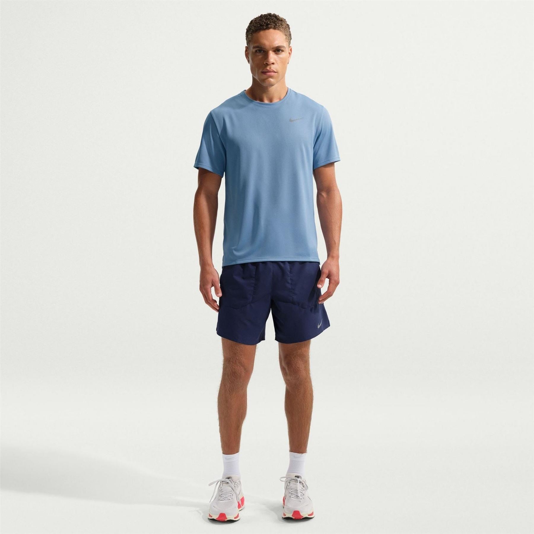 Nike Mens Drifit Miler Running Top
