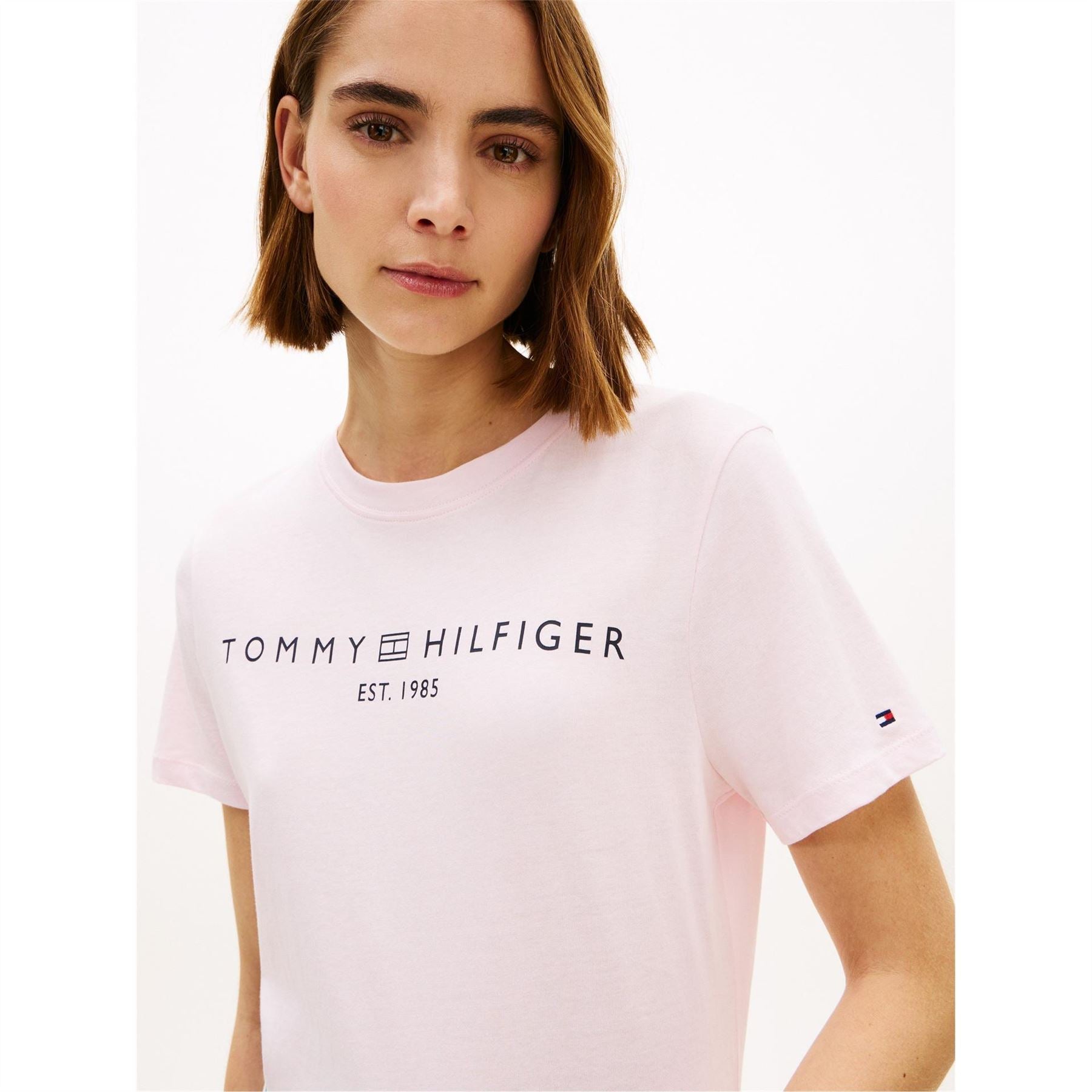 Tommy Hilfiger Regular Fit Crew Neck Short Sleeve T-Shirt