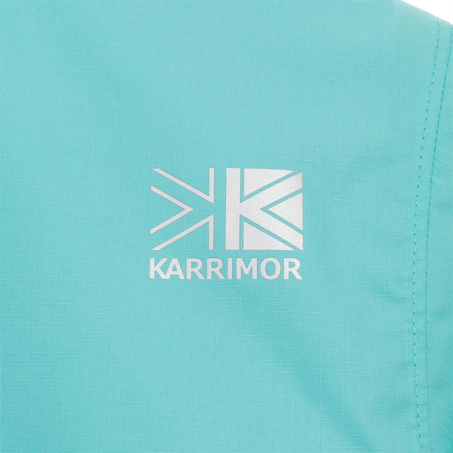 Karrimor Half Zip Windproof Hooded Long Sleeve Padded Softshell Jacket