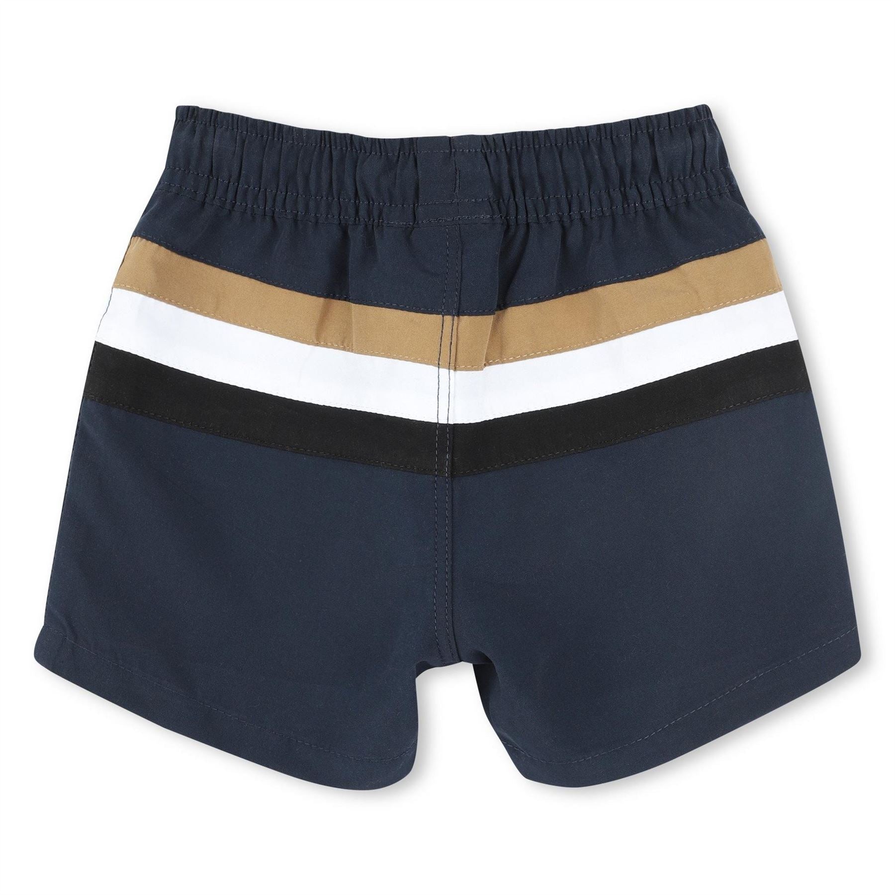 Boss Stripe Swimming Shorts, Stripe Design