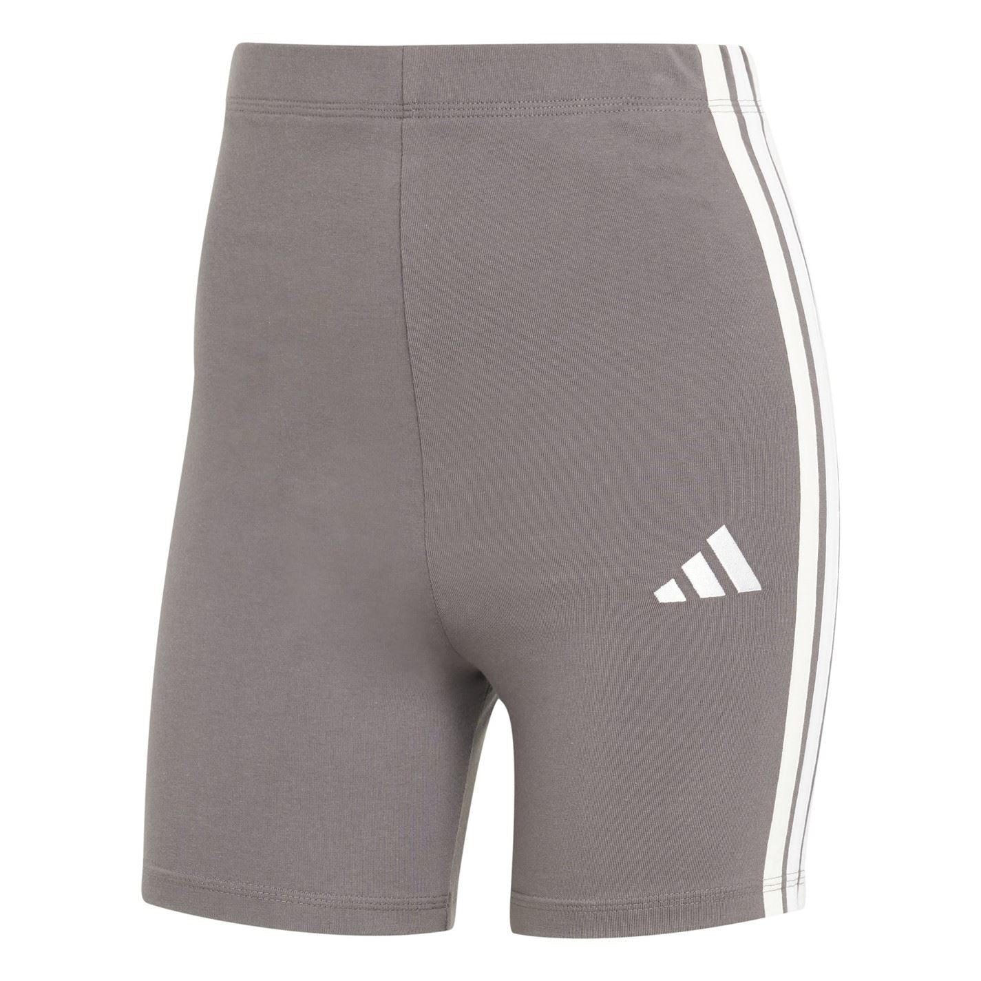 adidas Womens Essentials 3 Stripes Biker Shorts
