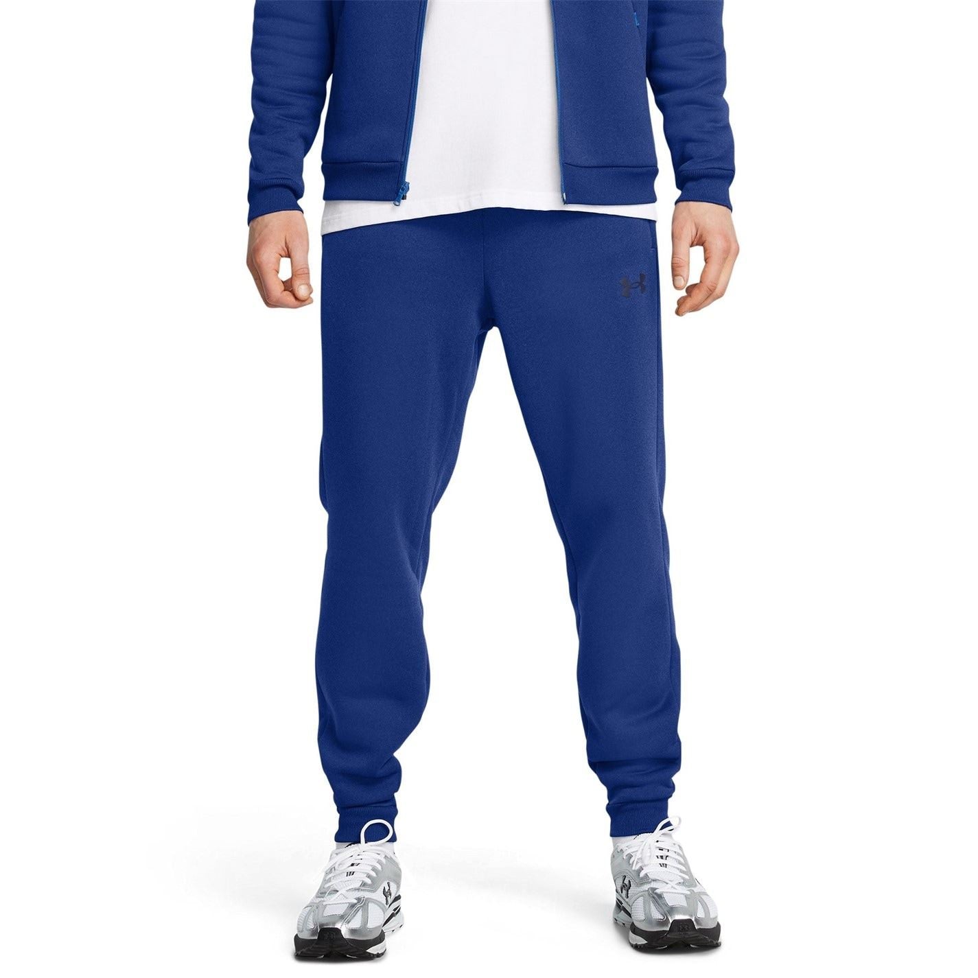 Under Armour Solid Patterned Fleece Pro Joggers