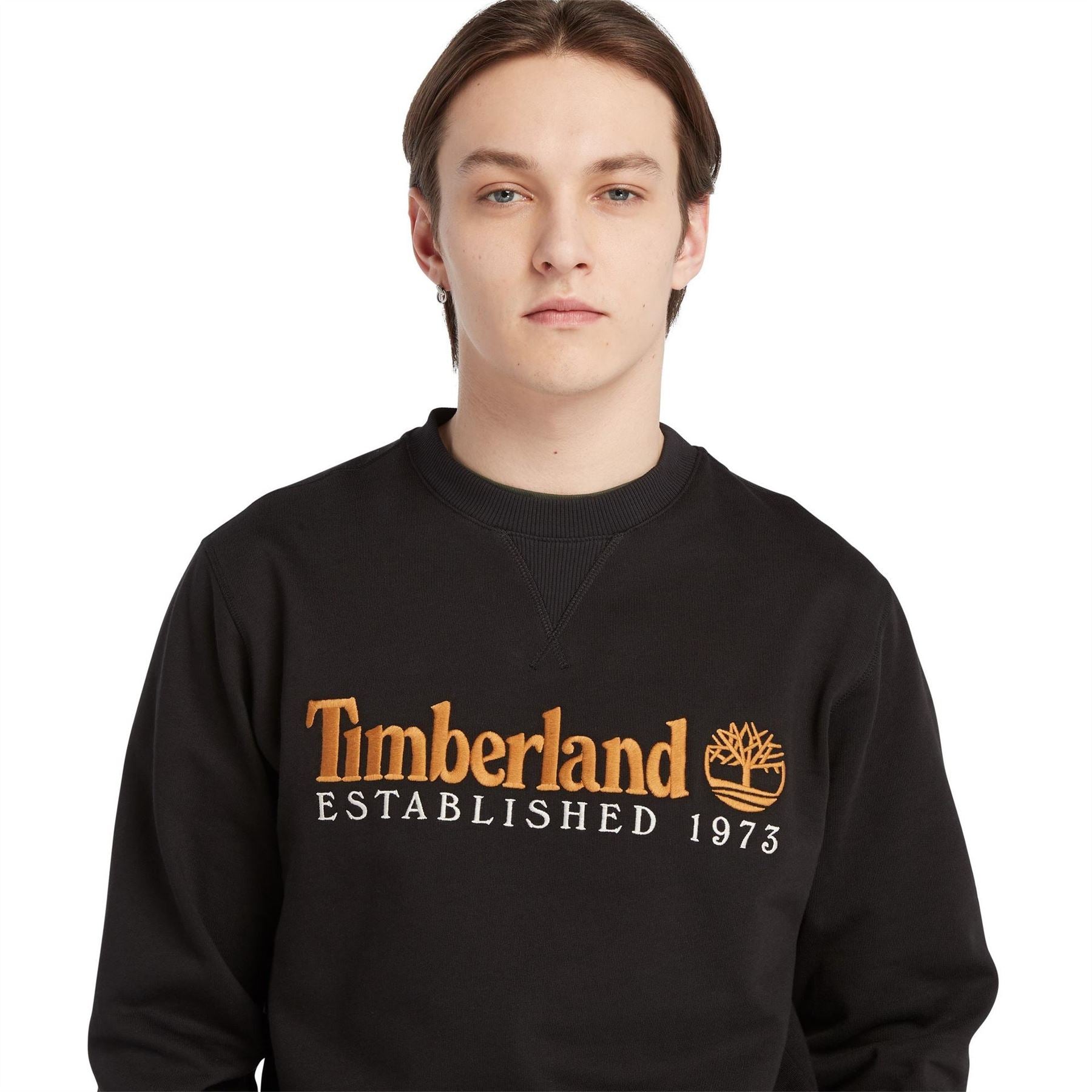 Timberland 50 Year Timberland Logo Crew Neck Sweatshirt