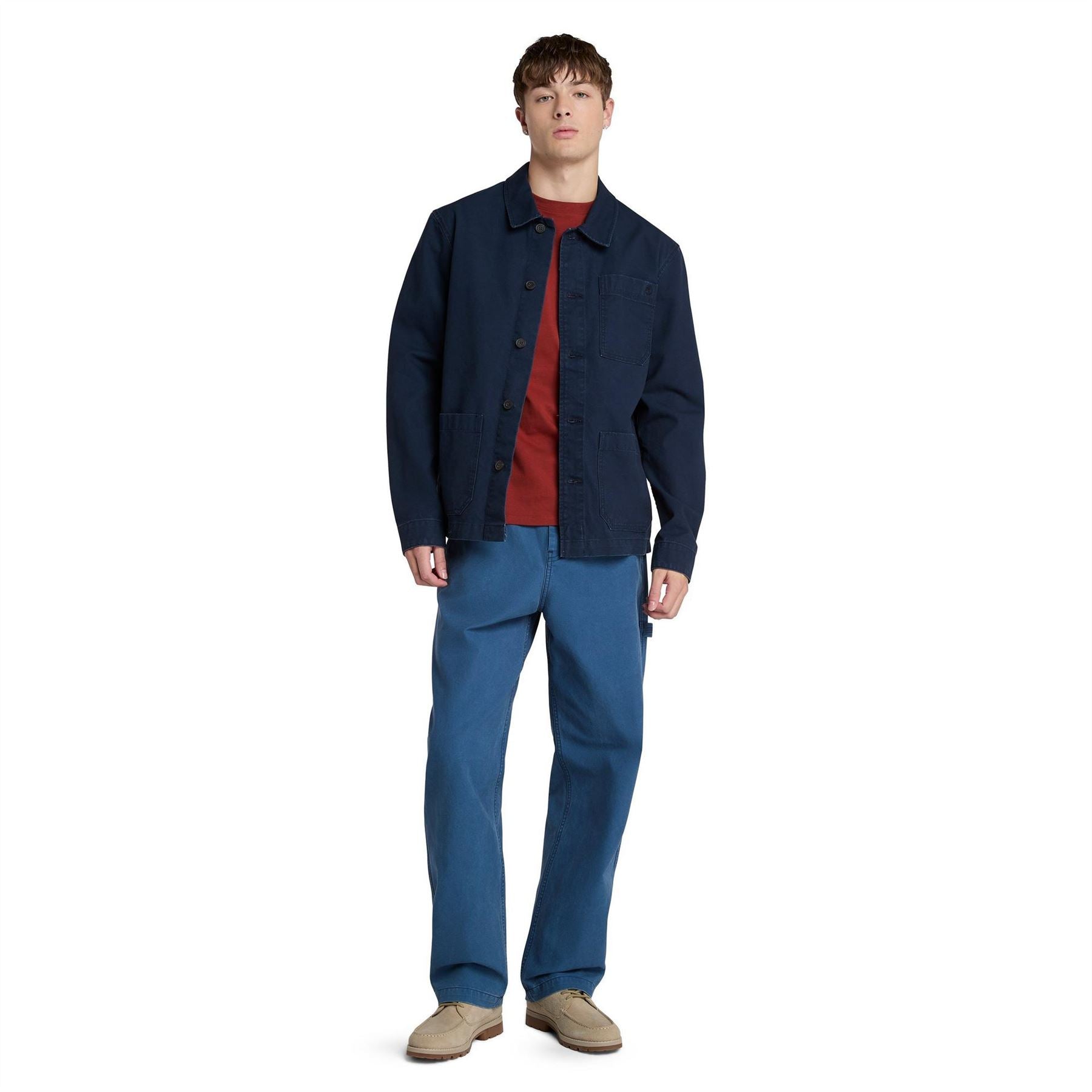 Timberland Kempshire Washed Canvasas Chore Field Jacket
