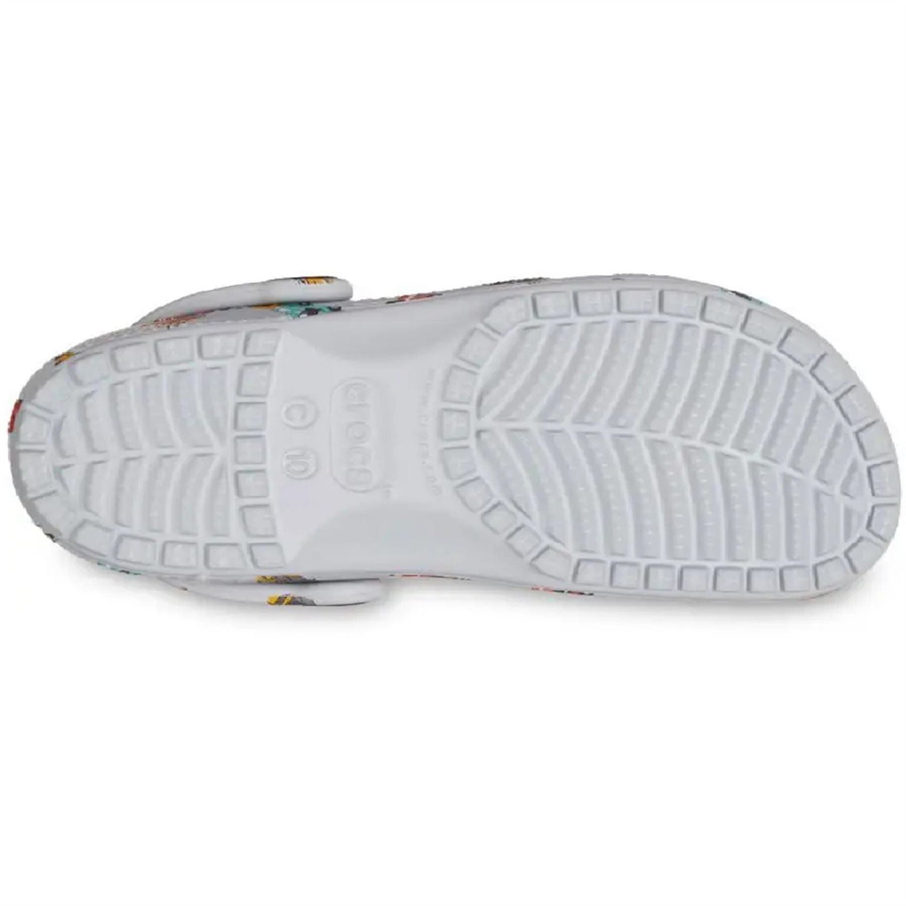 Crocs Classic Race Cars Graphic Print Shuv Clogs