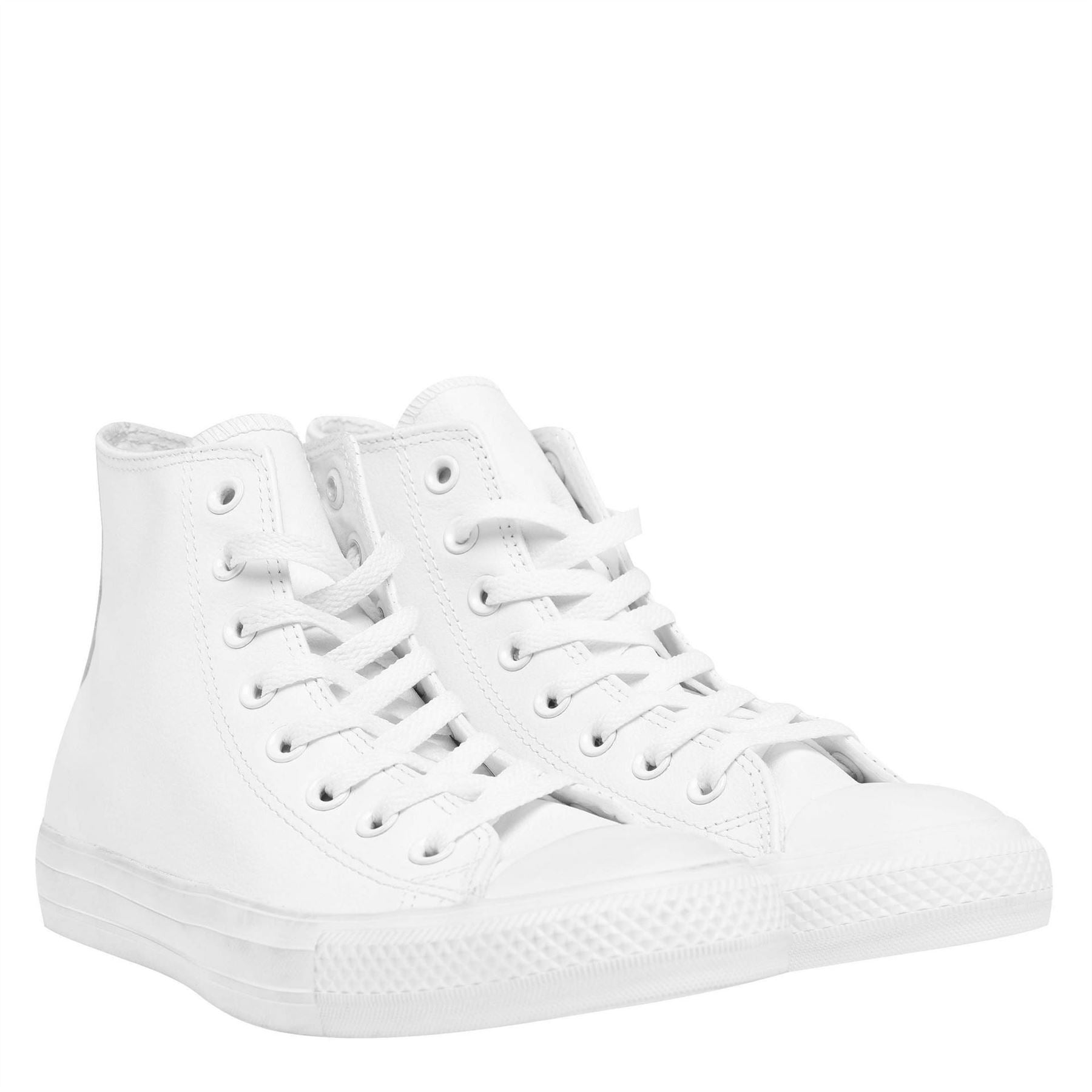 Converse Star Mono Leather Trainers