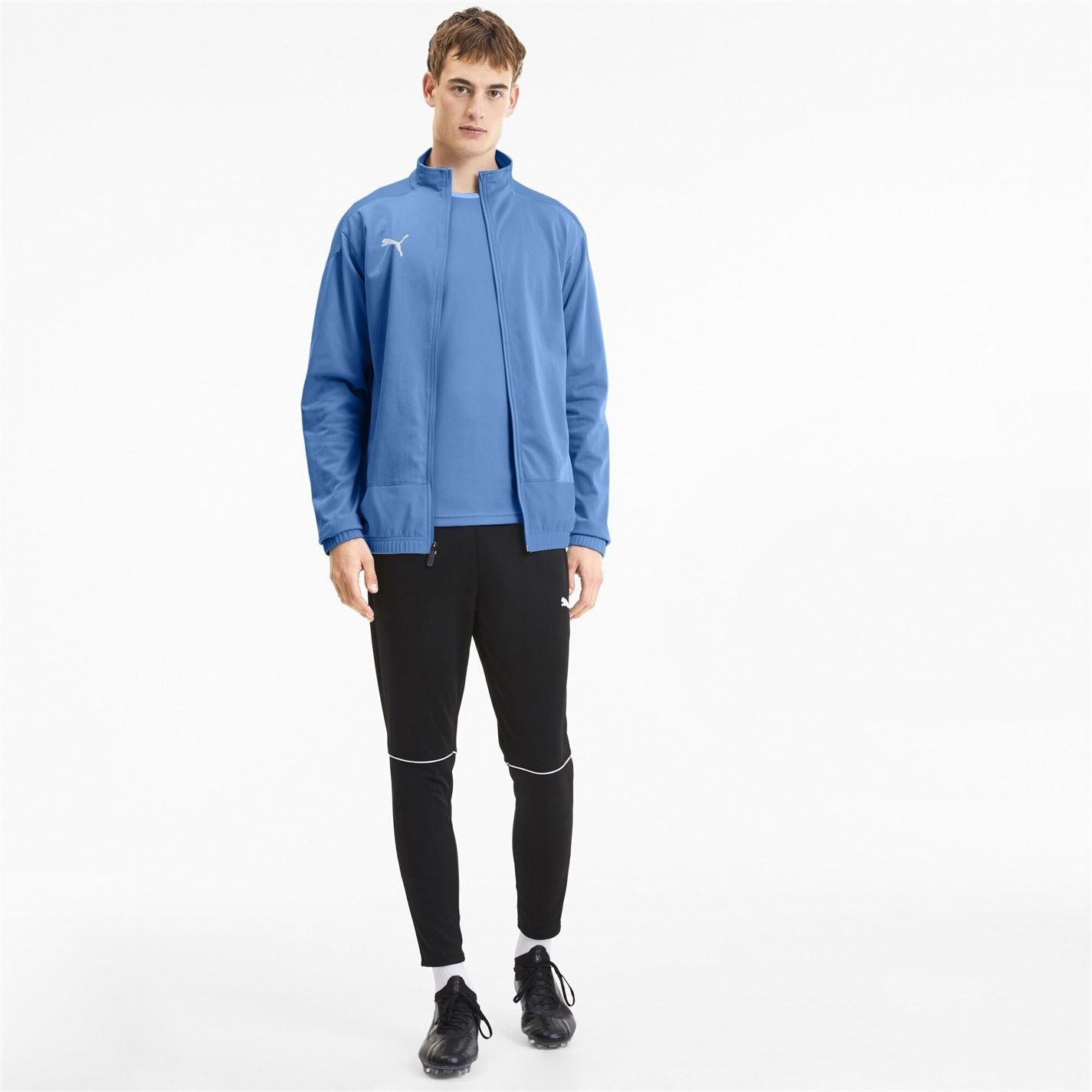 Puma Tg 23 Athletic Mock Neck Long Sleeve Top