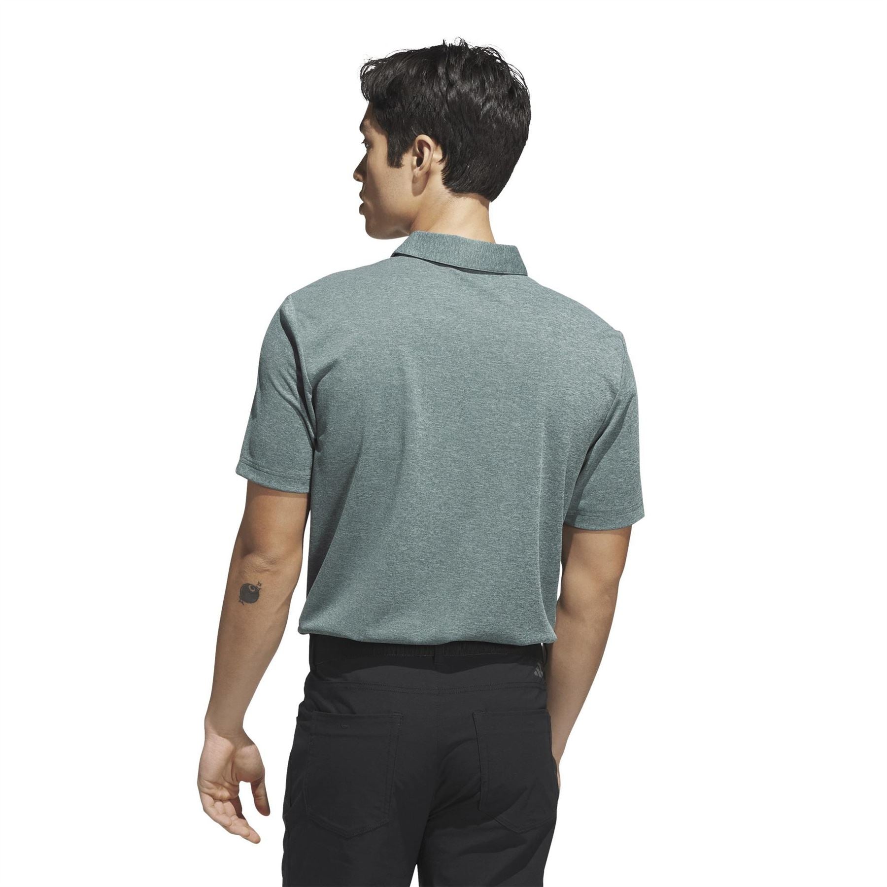 adidas Mens Heather Polo Shirt