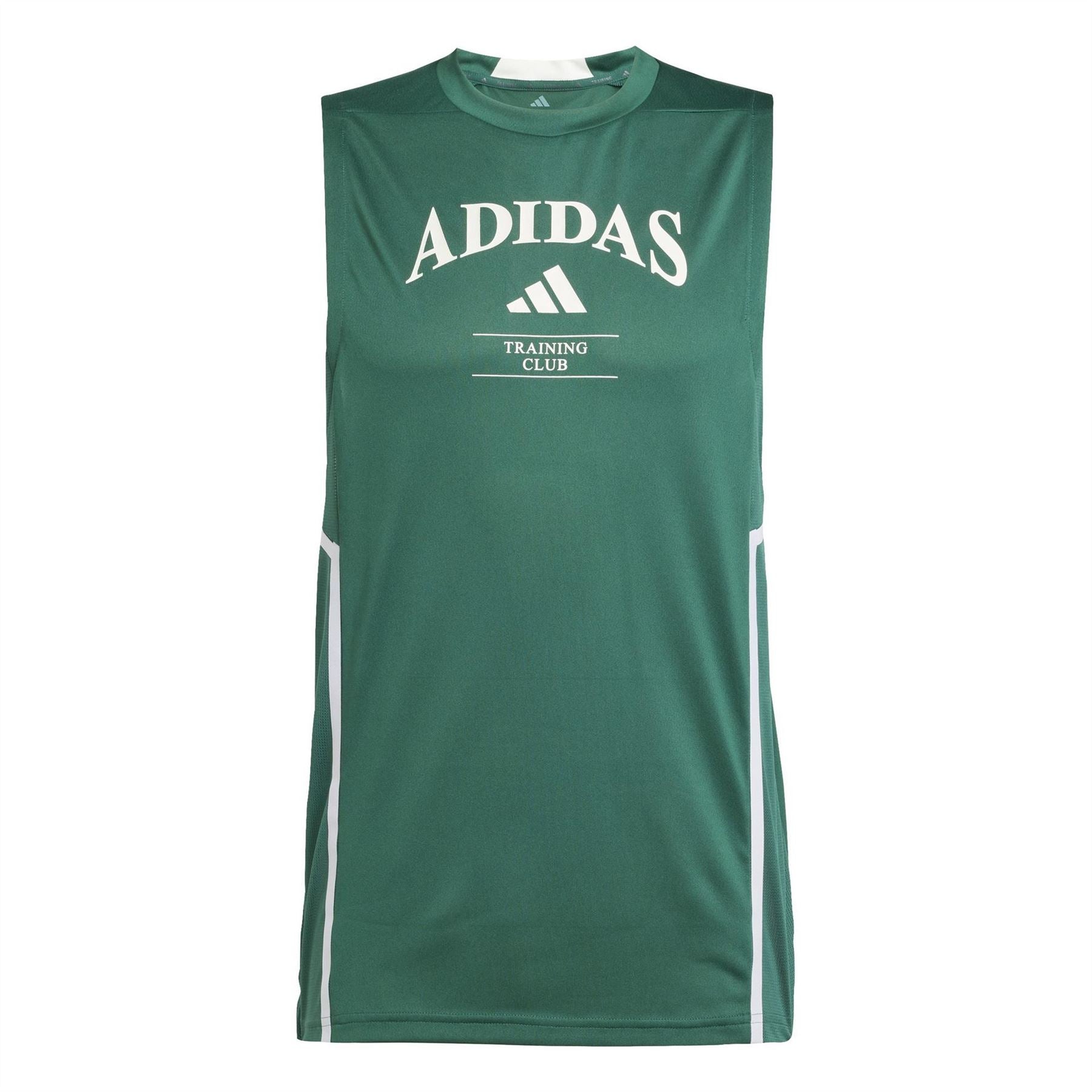 adidas Printed Logo Crew Neck Sleeveless Muscle Tank
